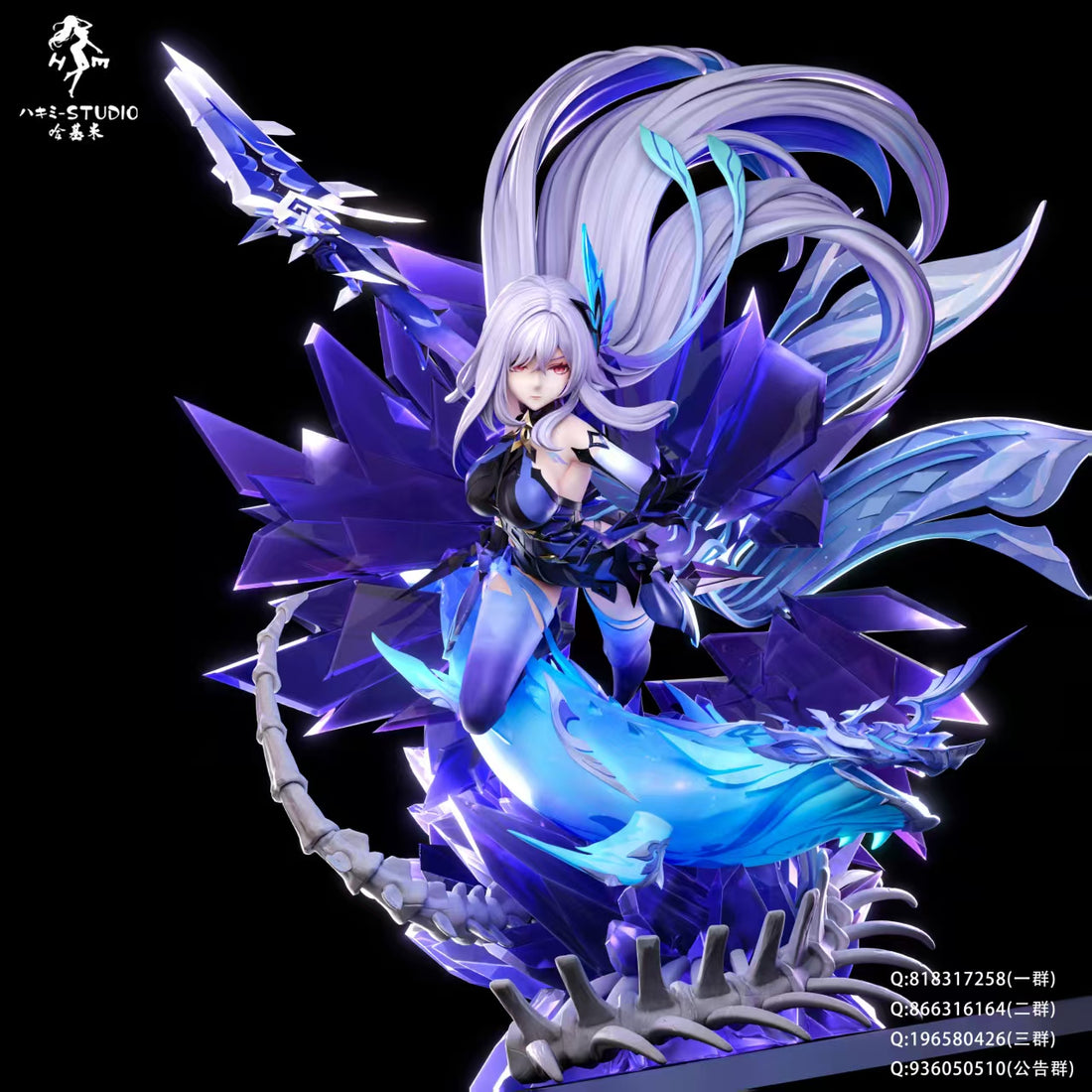 Genshin Impact Hakimi Studio Skirk Resin Statue