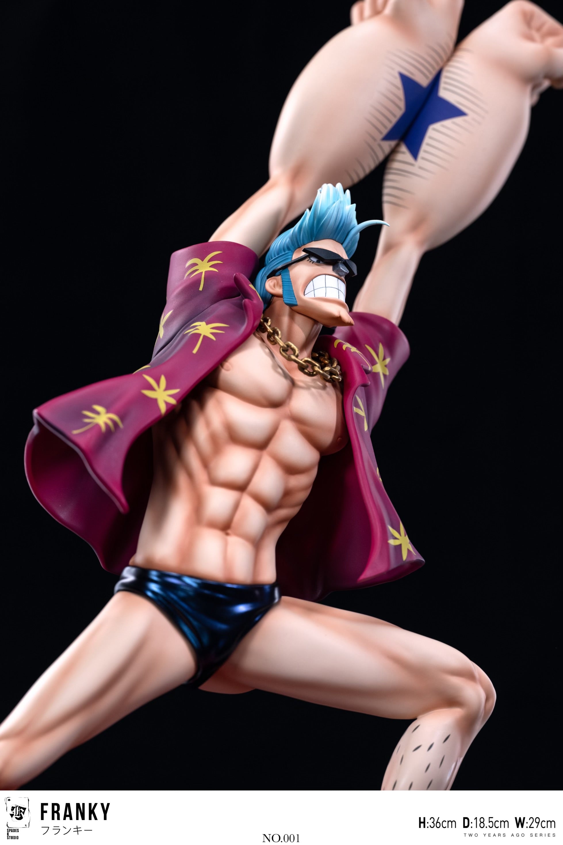 One Piece SPADES K Studio Franky V2 – ClubHouse Statues