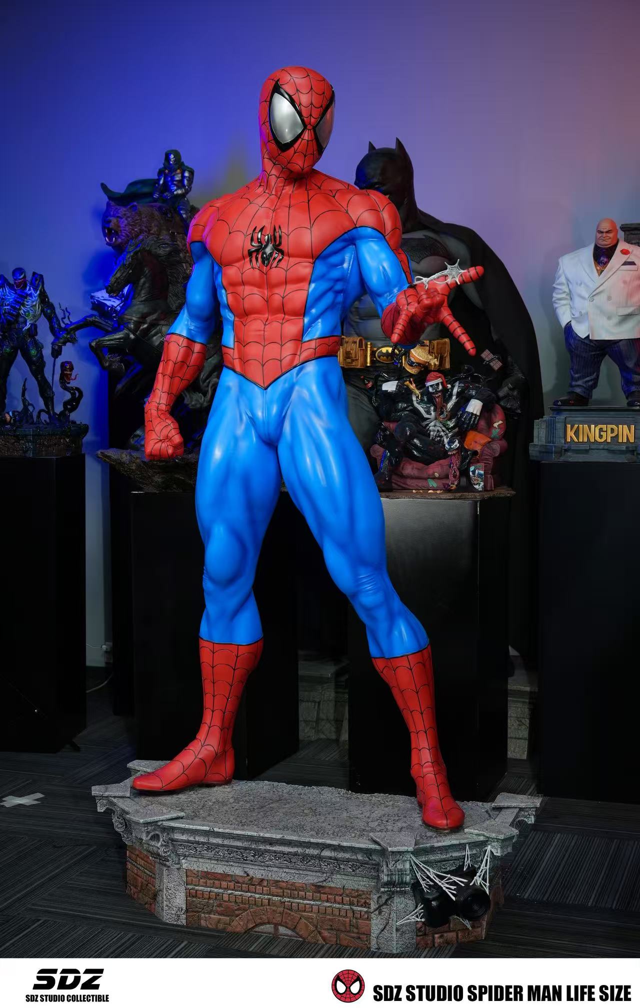 Marvel SDZ Studio Spider Man Life Size – ClubHouse Statues