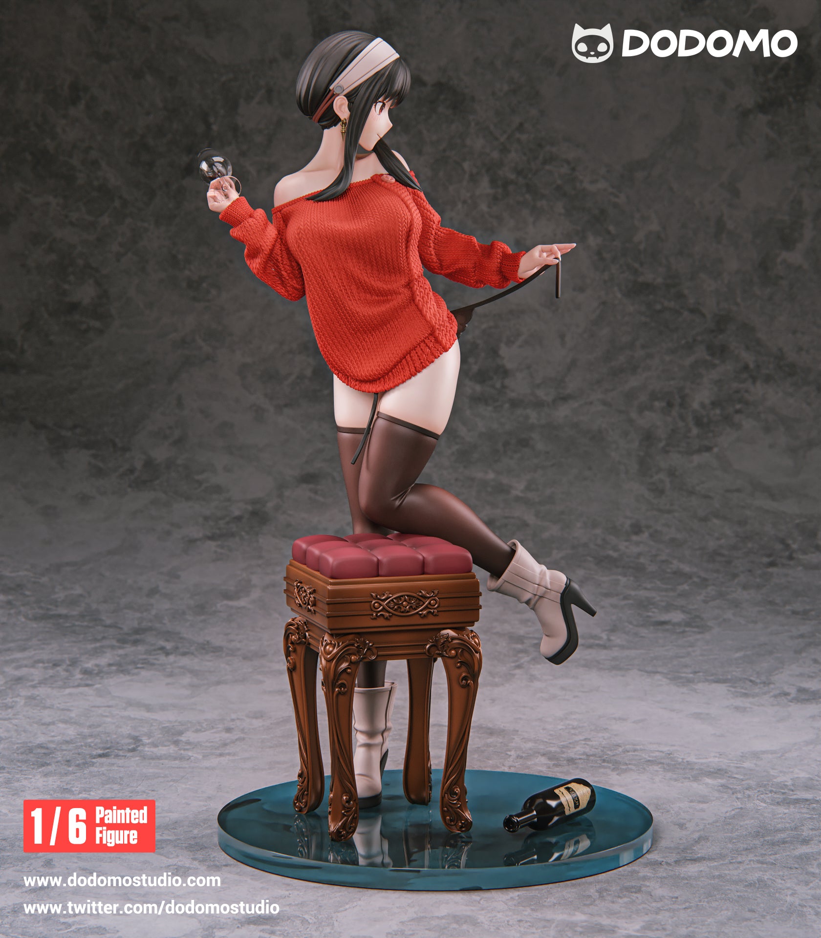 DODOMO STUDIO ヨル　1/6 Spy x Family Dodomo Studio Yor Red Sweater Resin Statue