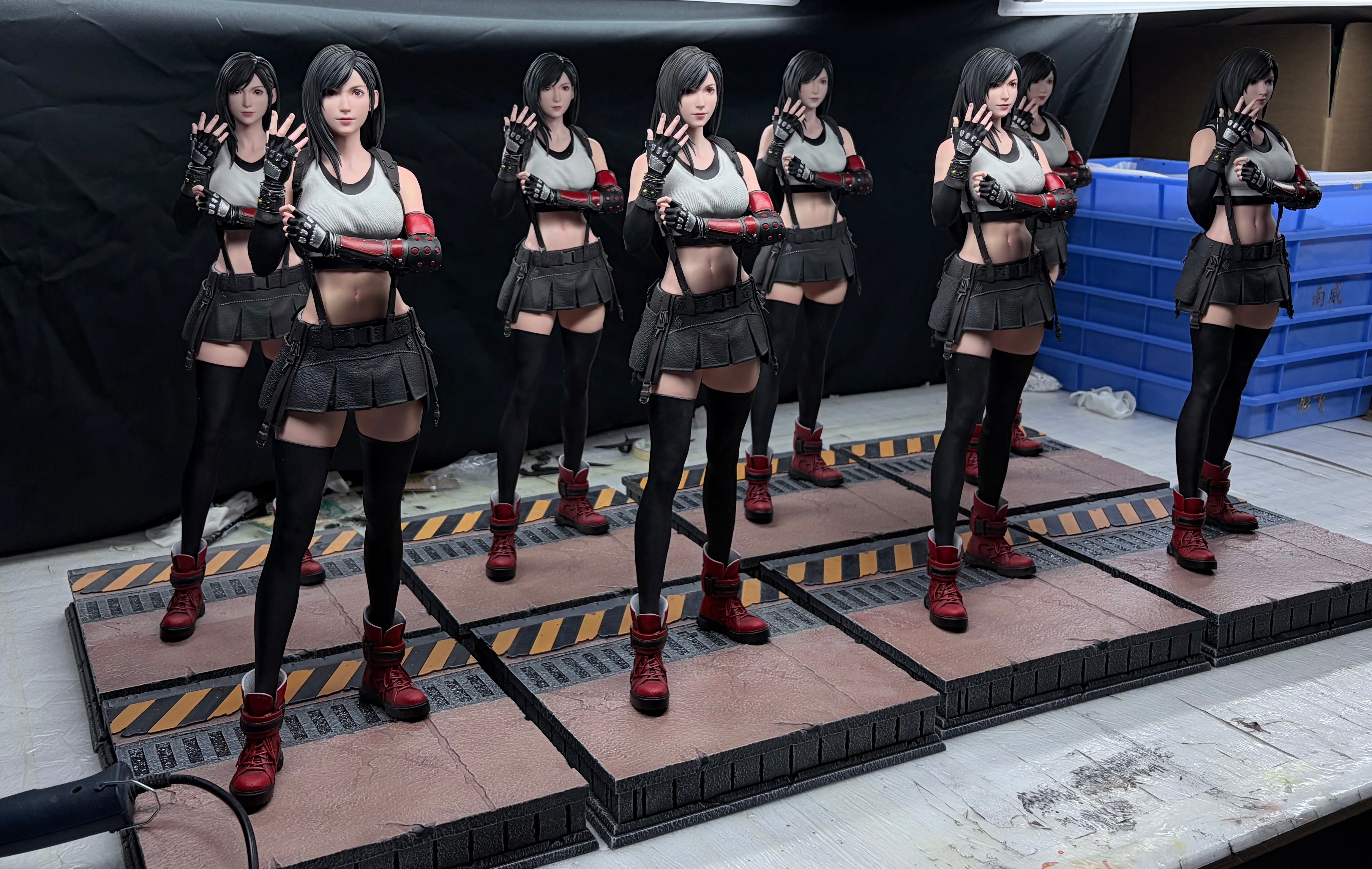 フミフミ　FA-Studio　マリ Final Fantasy VII Fries Studio Tifa Lockhart – ClubHouse Statues