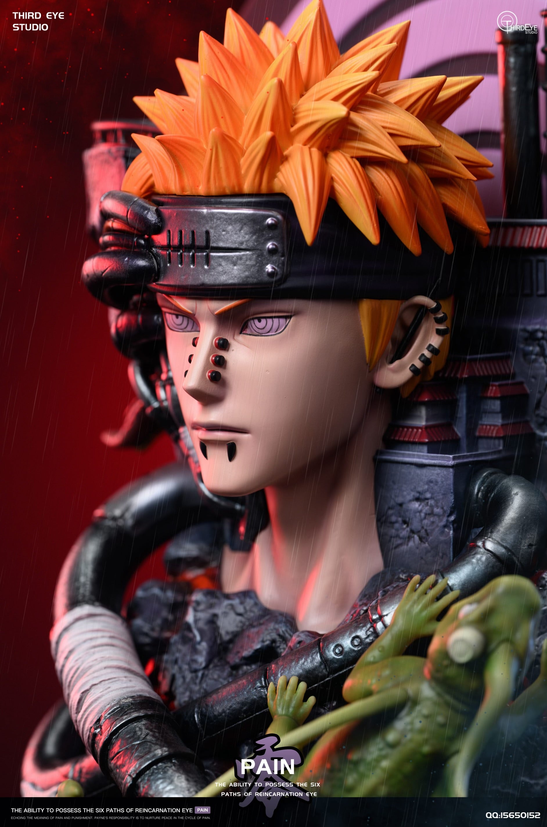 Naruto Third Eye Studio Pain Bust – ClubHouse Statues