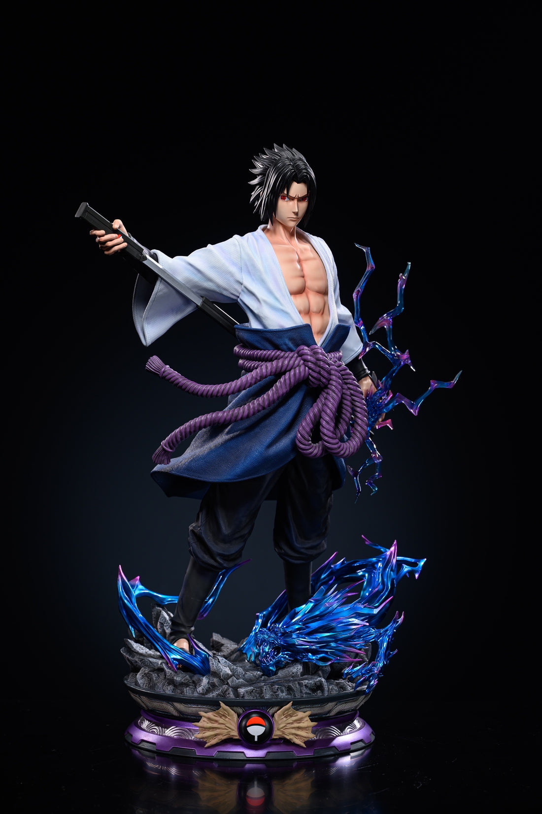 Naruto Evil Studio Sasuke Uchiha Resin Statue