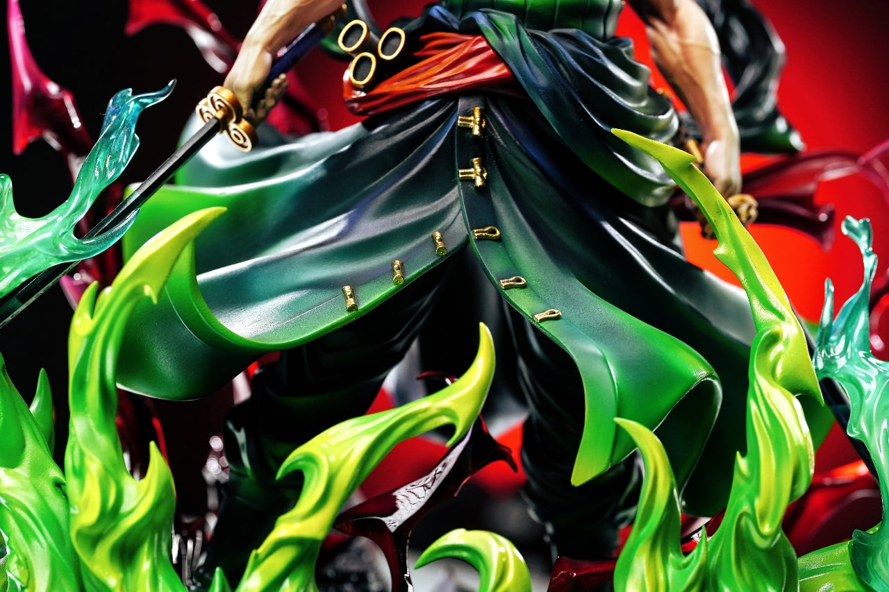 One Piece LX Studio x SY Studio Zoro King of Hell – ClubHouse Statues