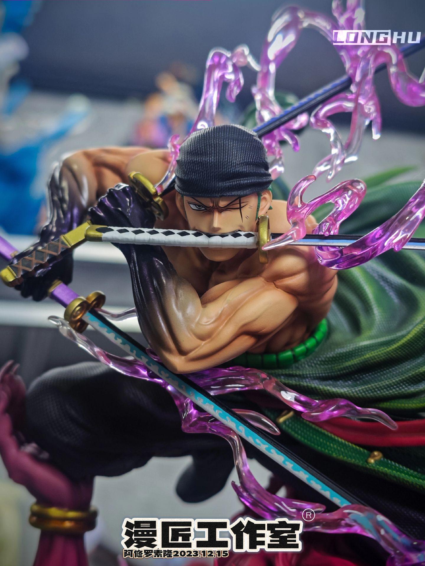 One Piece MJ Studio Roronoa Zoro Asura Form Resin Statue