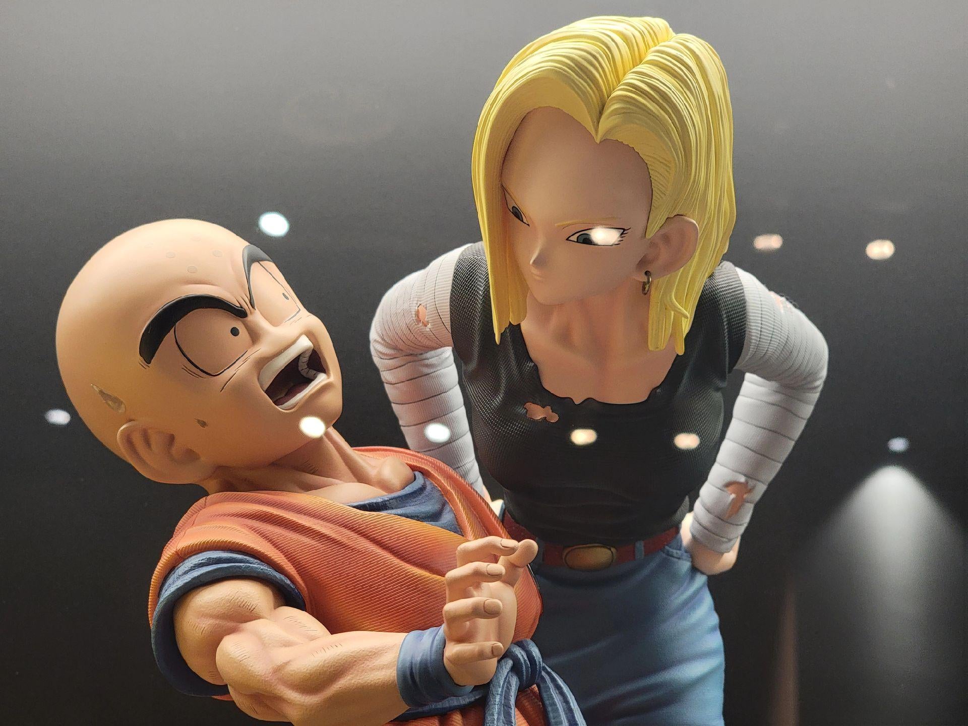 Dragon Ball Soul Wing Studio Krillin x Android 18 Licensed
