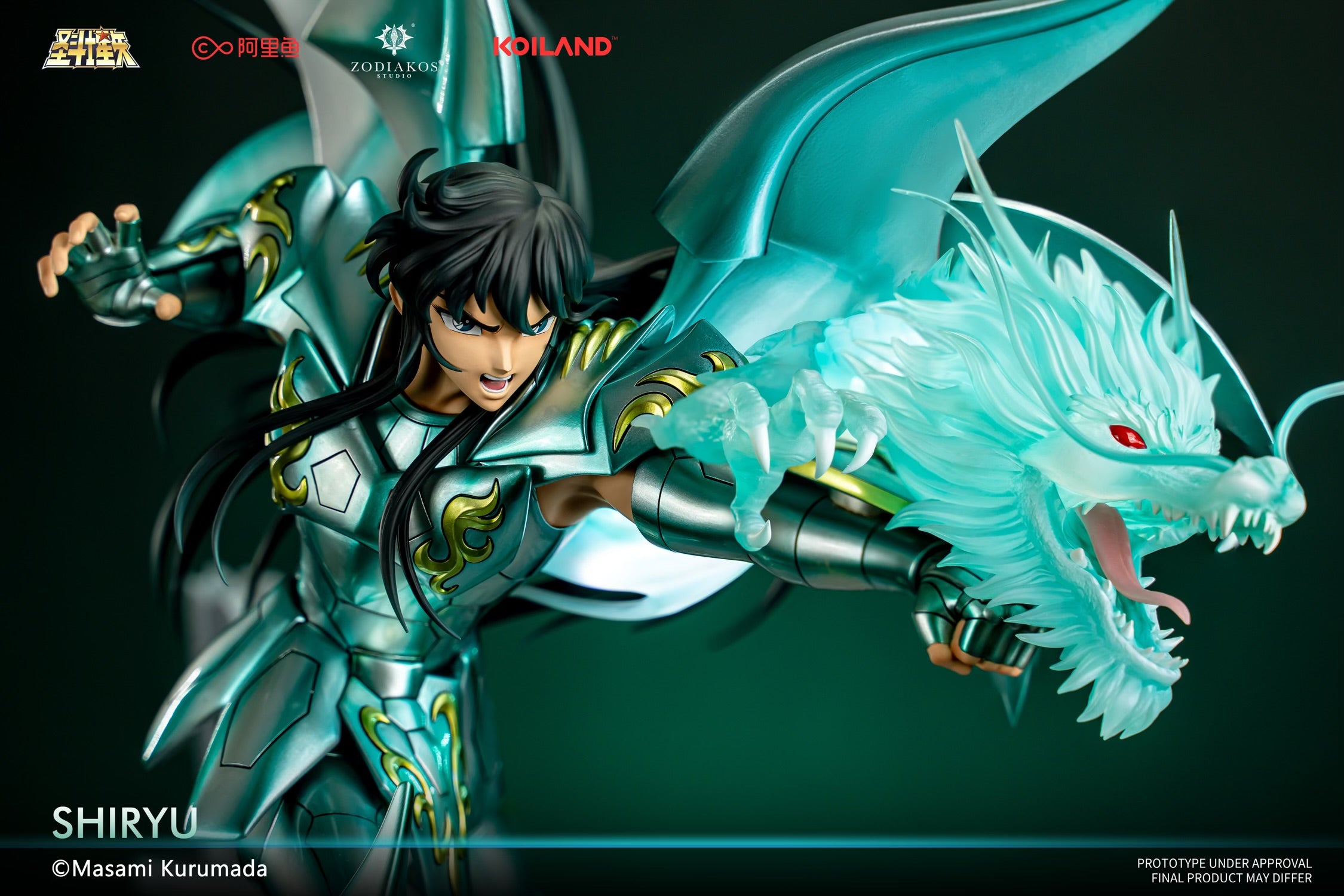 Saint Seiya Zodiakos Studio Shiryu Licensed – ClubHouse Statues