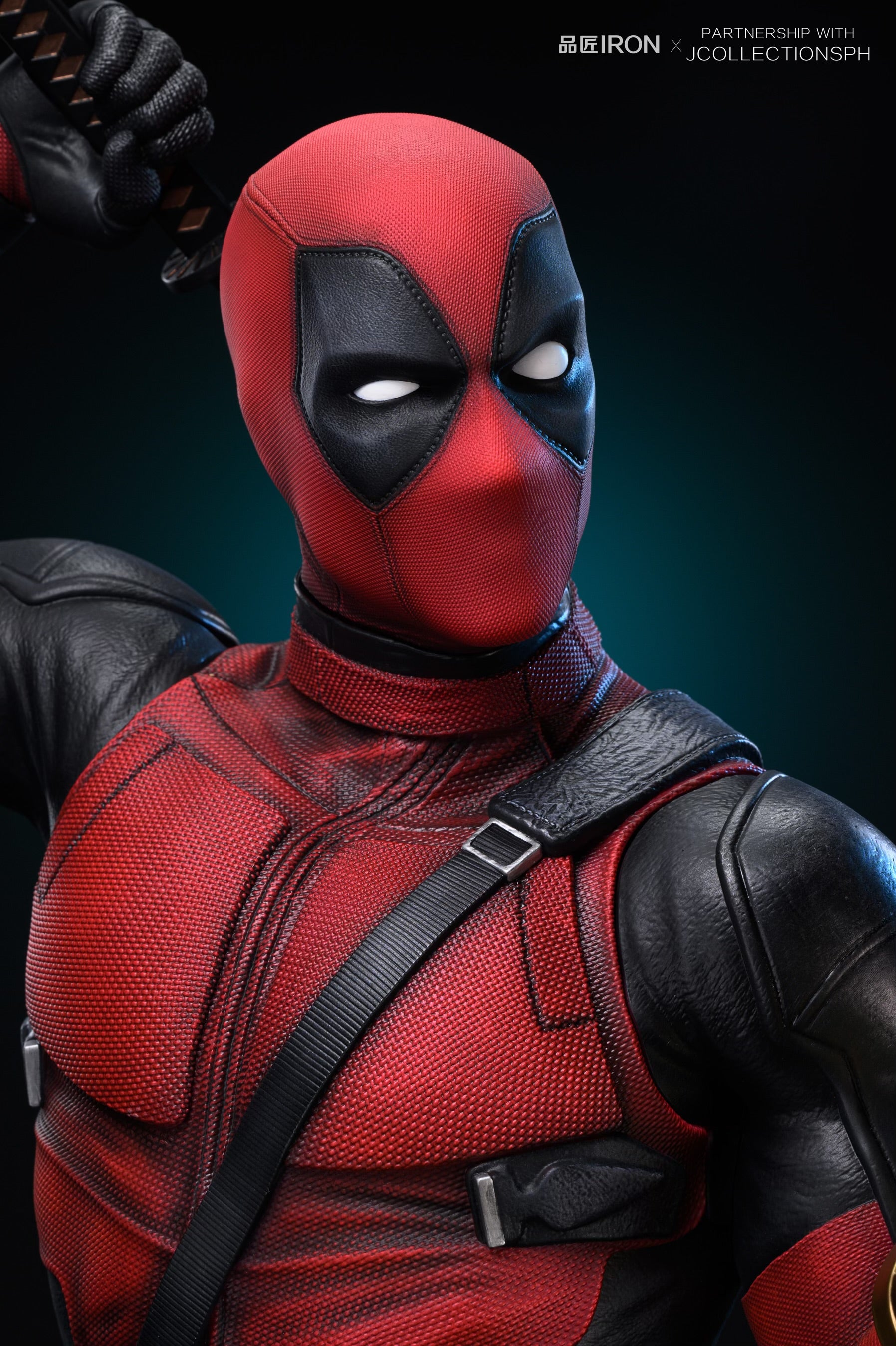 Deadpool Pin Jiang Iron Studio Deadpool MQ060 Bust Resin