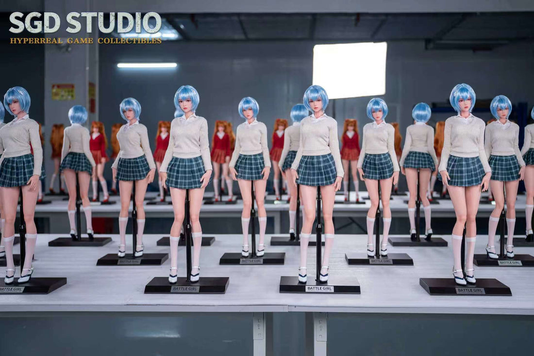Neon Genesis Evangelion SGD Studio Rei x Asuka