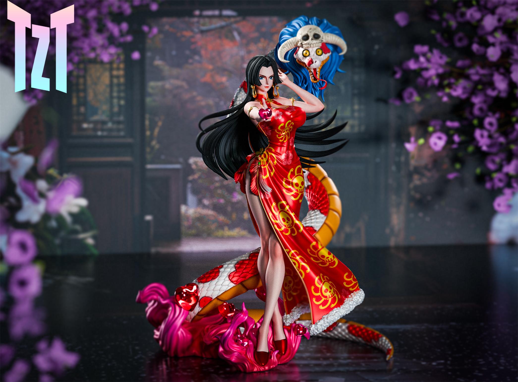 One Piece TZT Studio The Snake Year Empress Boa Hancock Resin