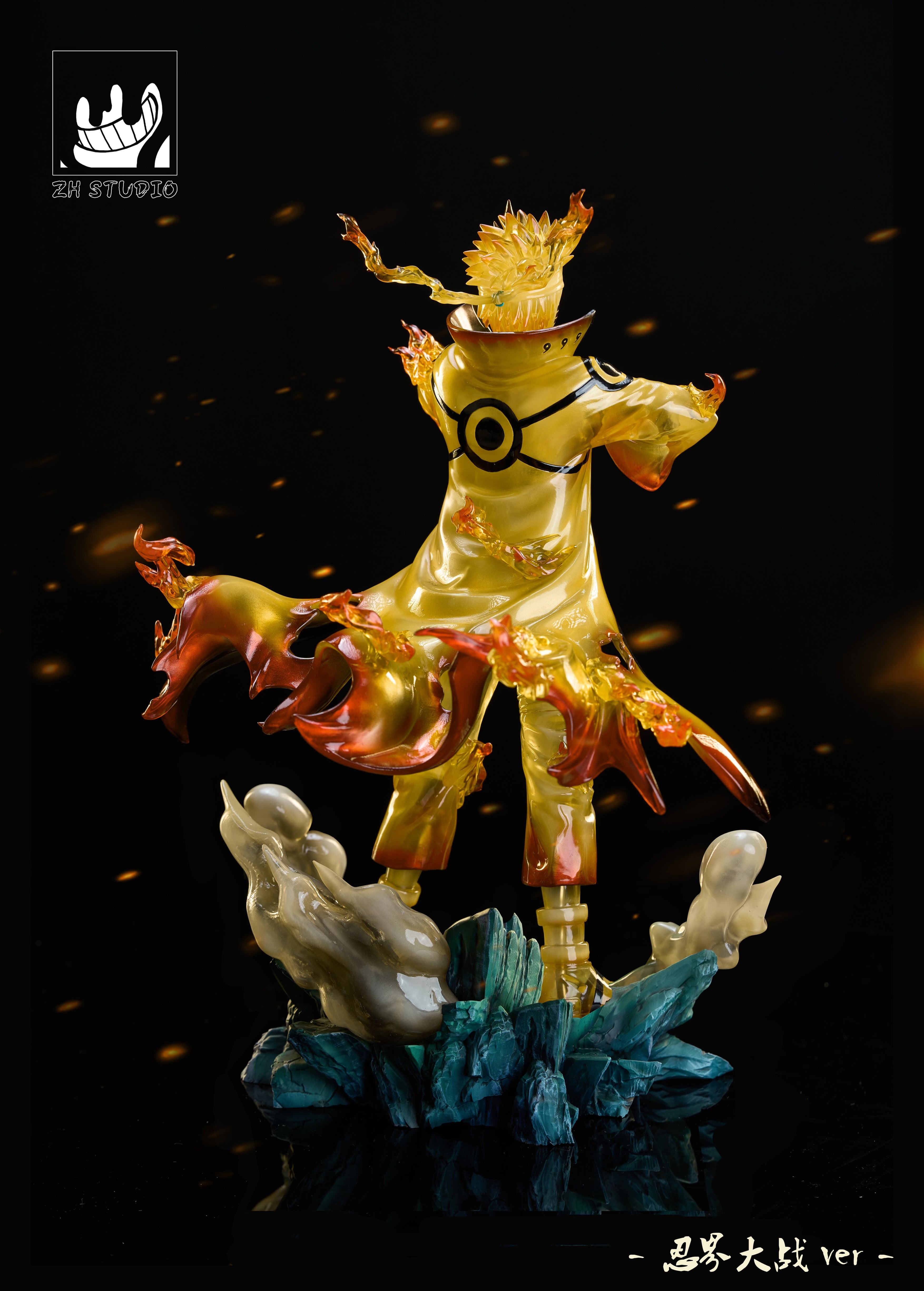 Naruto ZH Studio Uzumaki Naruto Tailed Beast Sage Mode Resin
