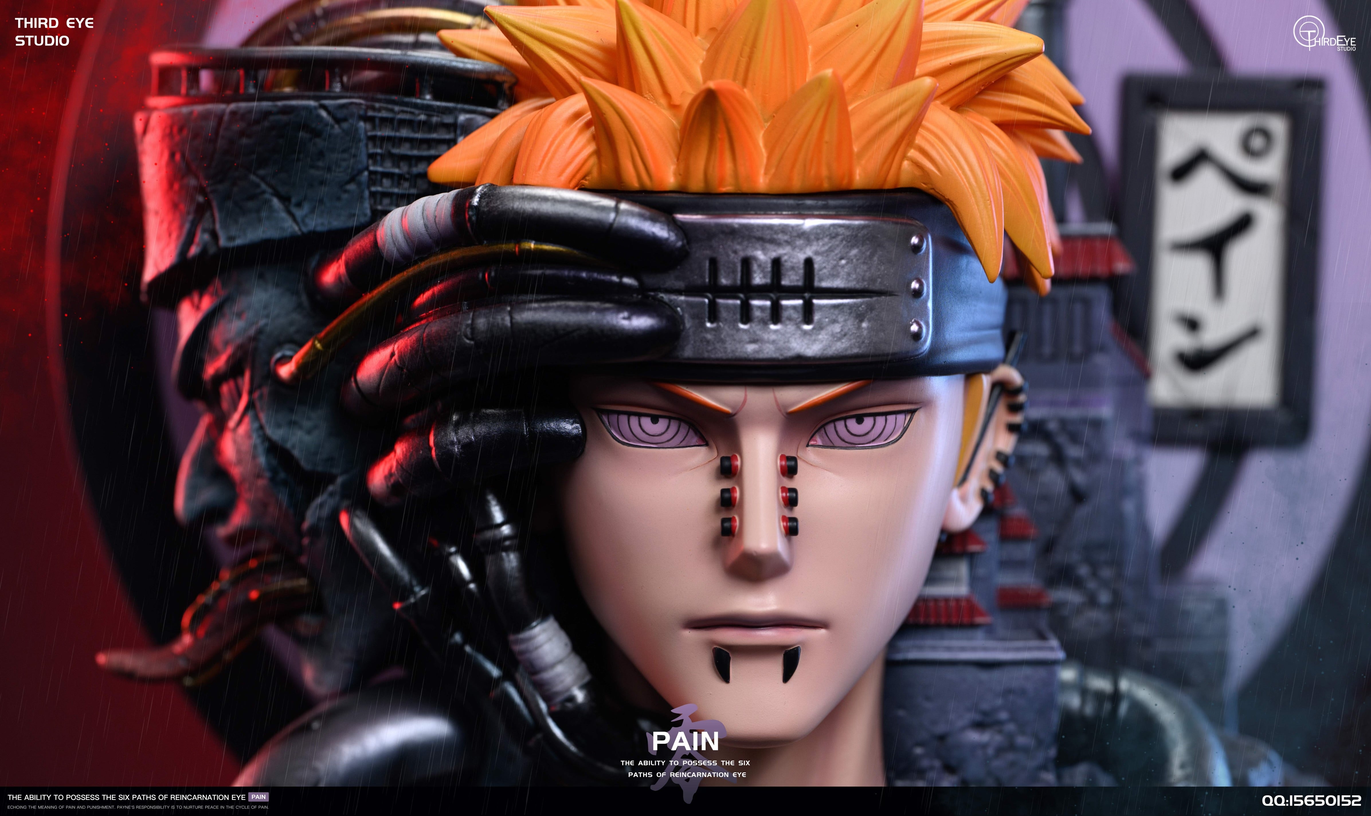 Naruto Third Eye Studio Pain Bust – ClubHouse Statues