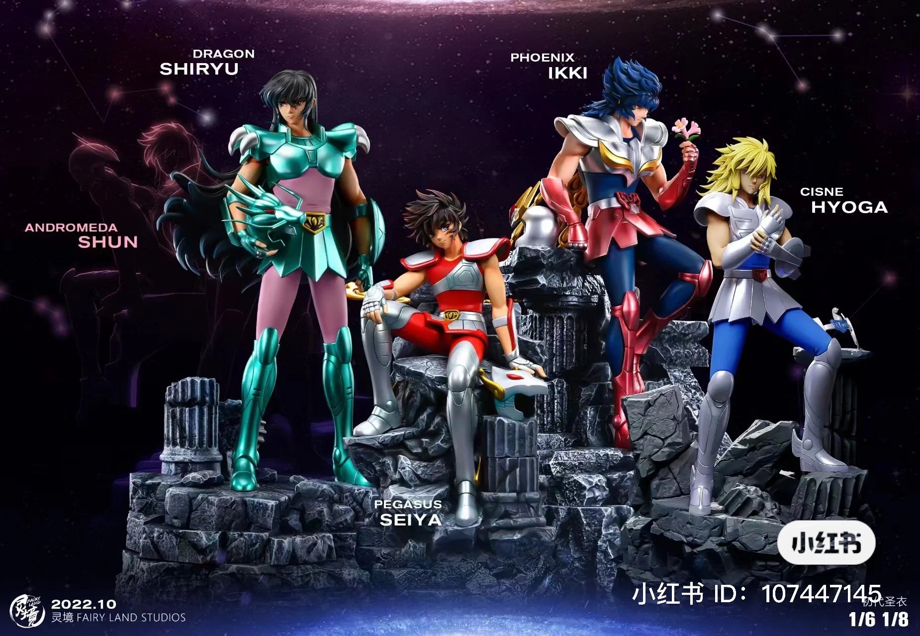 Saint Seiya FairyLand Studio Phoenix Ikki – ClubHouse Statues