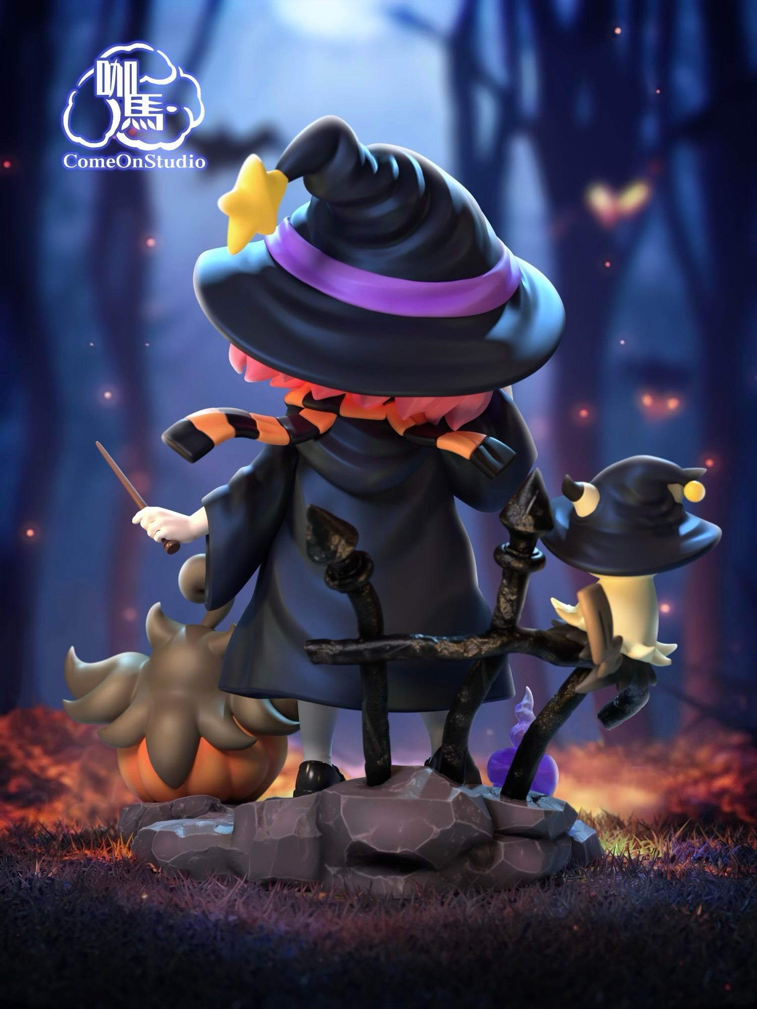 Spy x Family Come On Studio Anya Forger Halloween Resin Statue