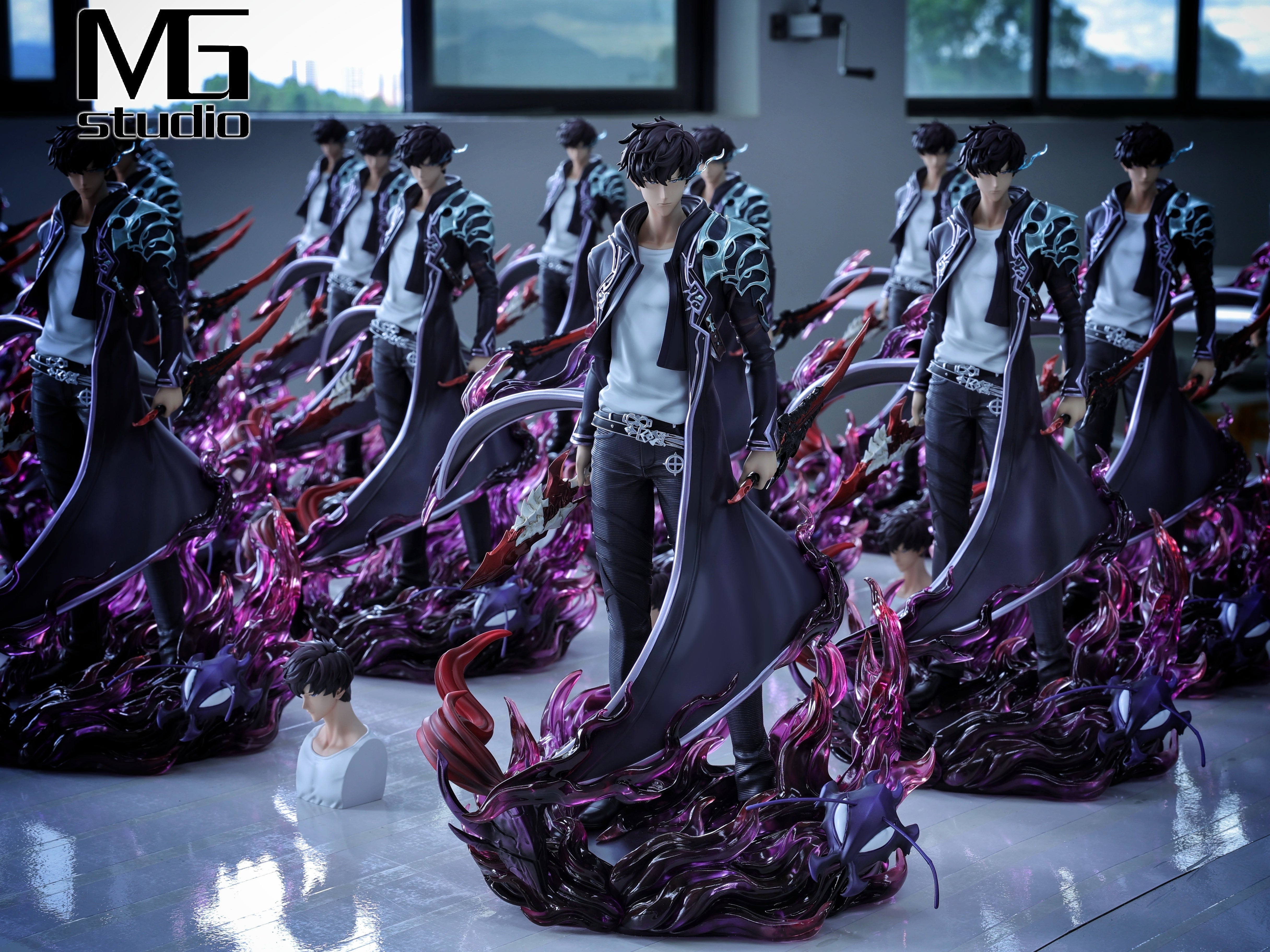 Solo Leveling MG Studio Sung Jin Woo Resin Statue