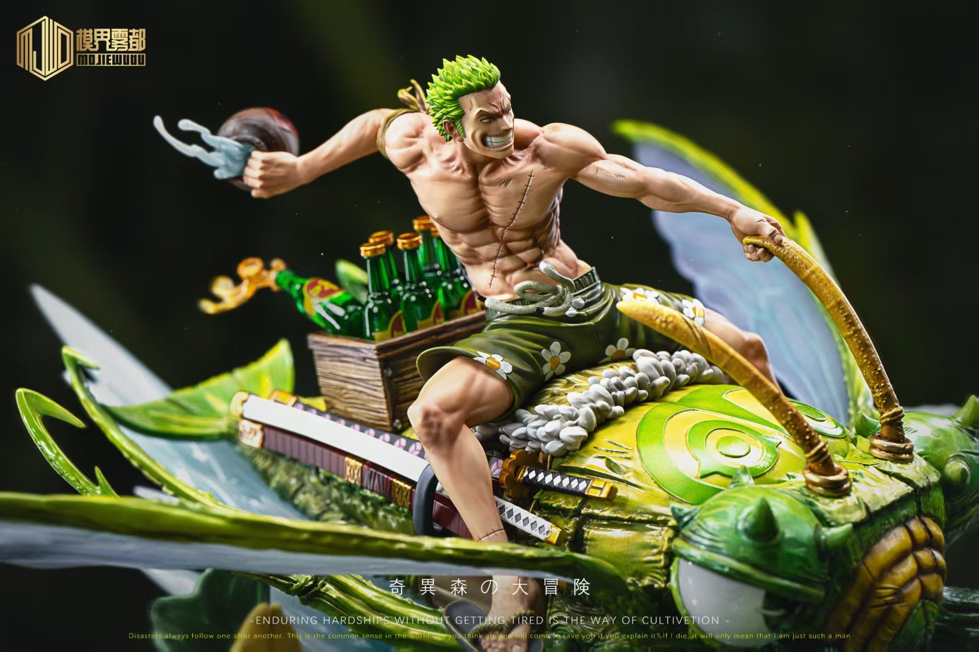 One Piece MJ Studio Roronoa Zoro Resin Statue – ClubHouse Statues