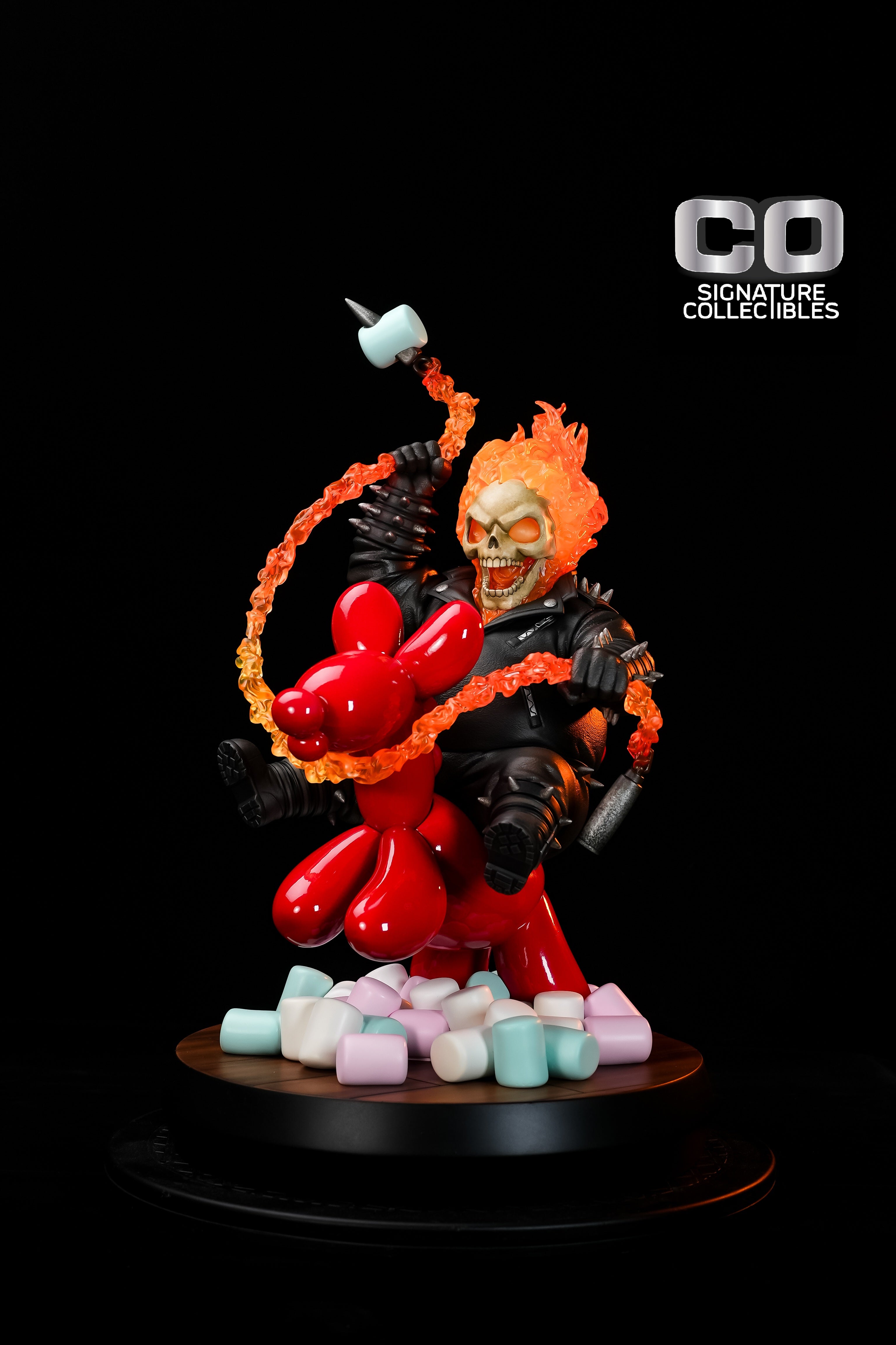Marvel Co Kawaii Studio Special Edition Ghost Rider Resin Statue