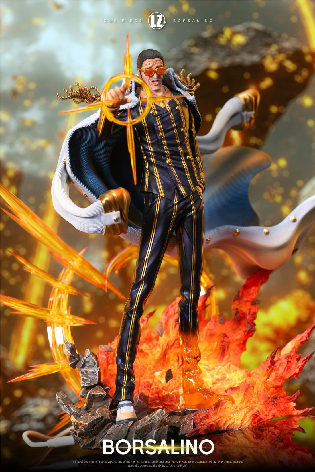One Piece LZ Studio Borsalino Kizaru Resin Statue