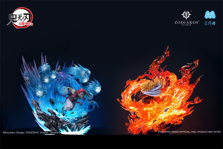 Demon Slayer Zodiakos Studio Akaza Licensed Resin Statue