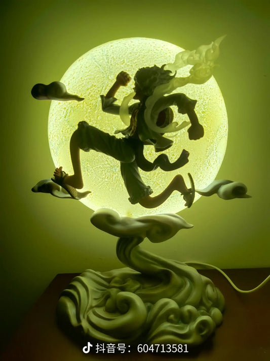 One Piece Brain Hole Studio Nika Luffy Moon Resin Statue [CHINA STOCK]