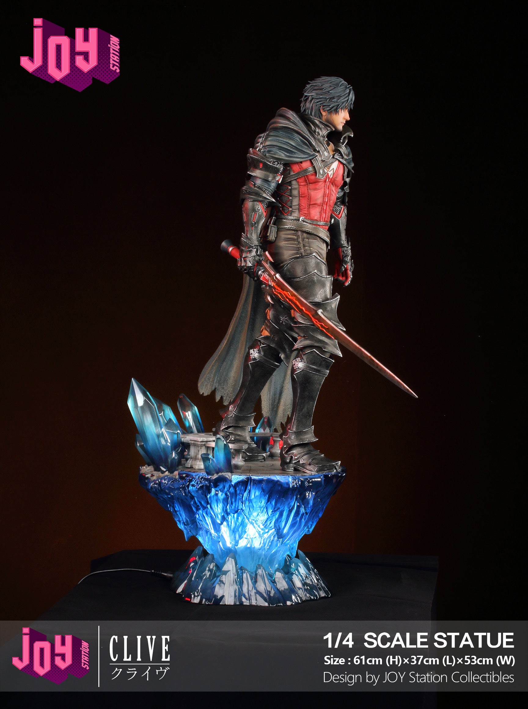 Final Fantasy XVI JOY Station FF16 Clive Resin Statue