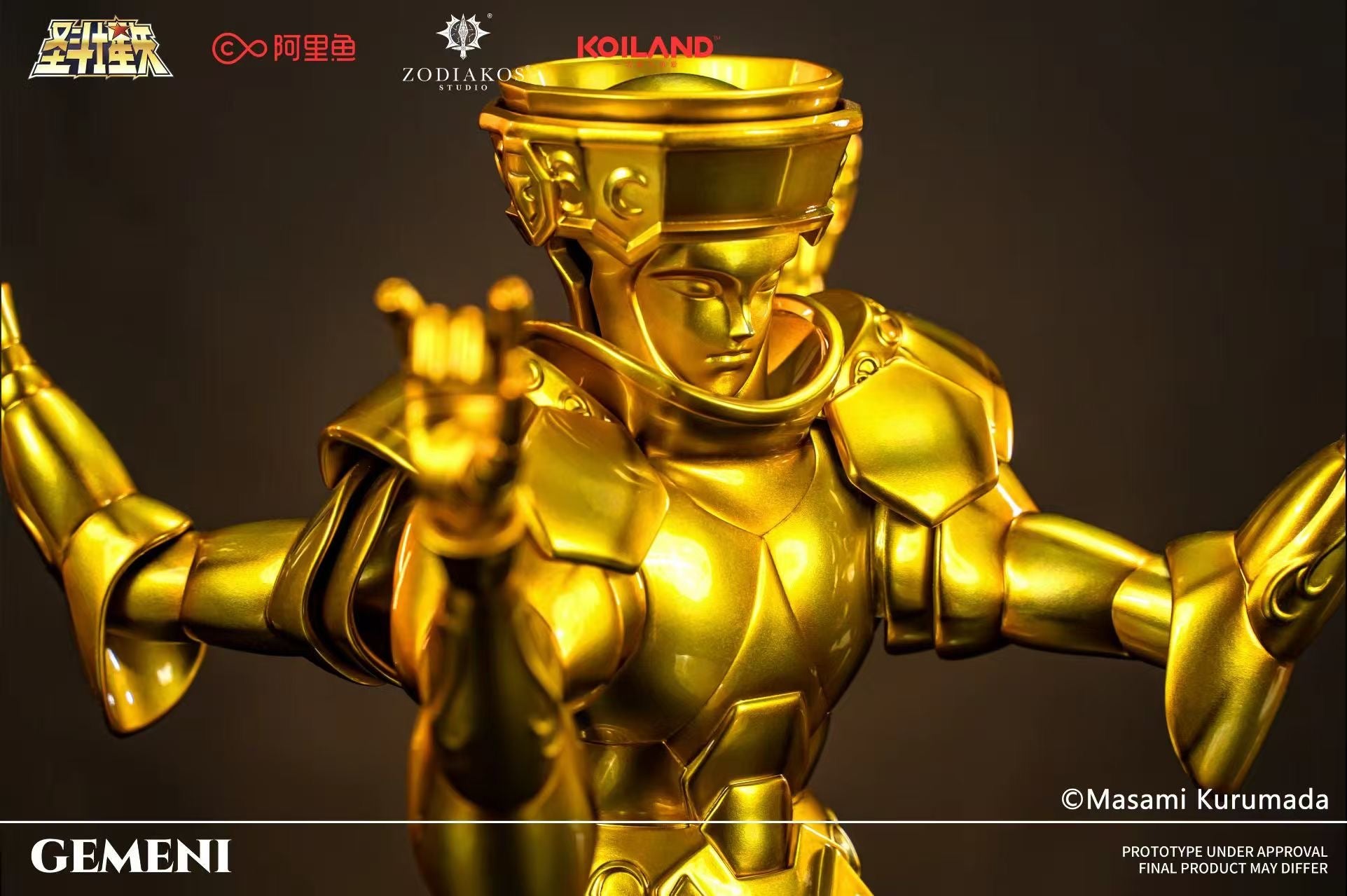 Saint Seiya Zodiakos Studio Gemini Cloth Licensed – ClubHouse Statues