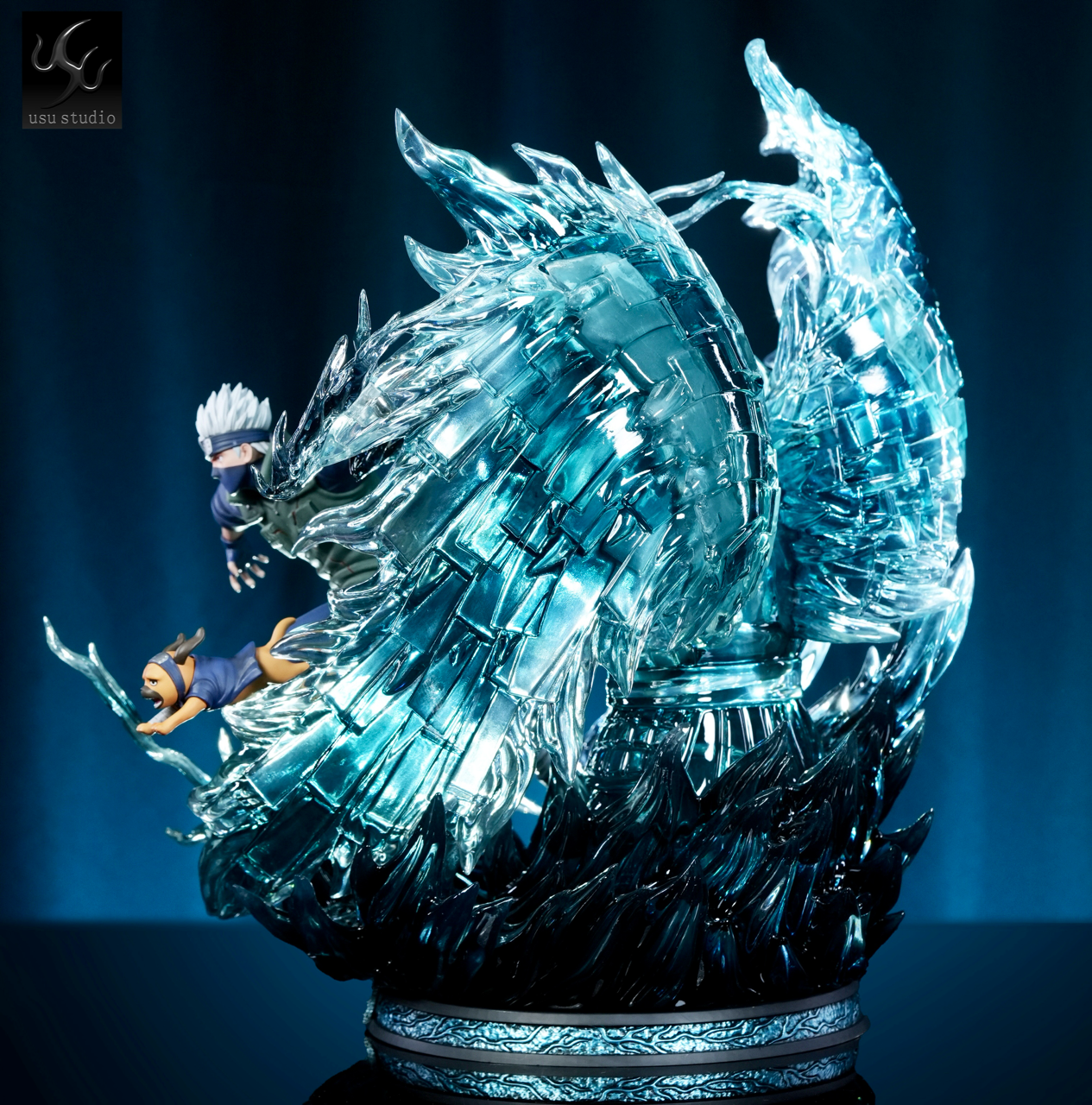 Naruto Burning Wind Kakashi Hatake Statue en résine Naruto Burning Wind Kakashi Hatake Statue en résine
