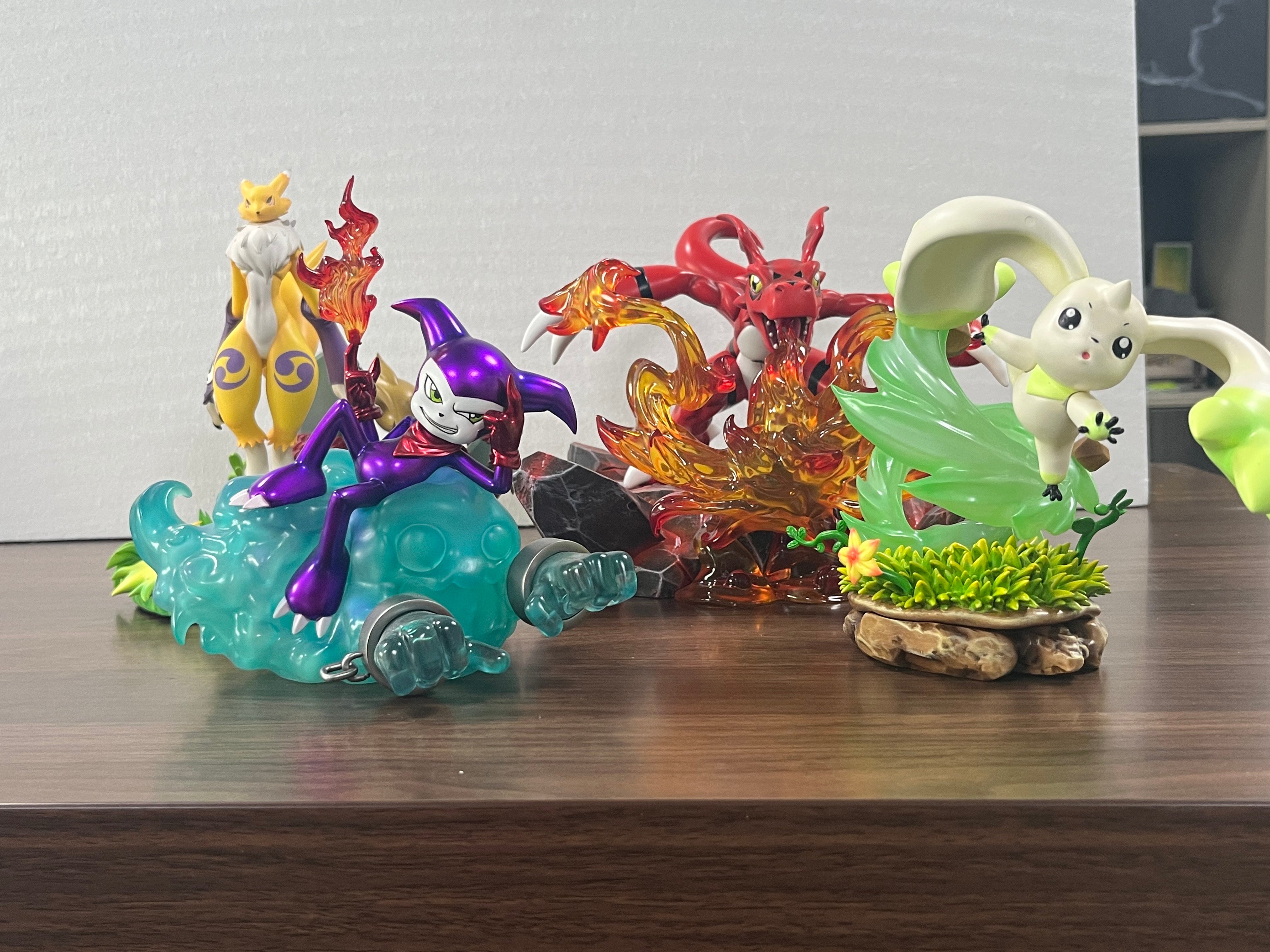 Digimon White Dragon Studio Renamon Resin Statue – ClubHouse Statues