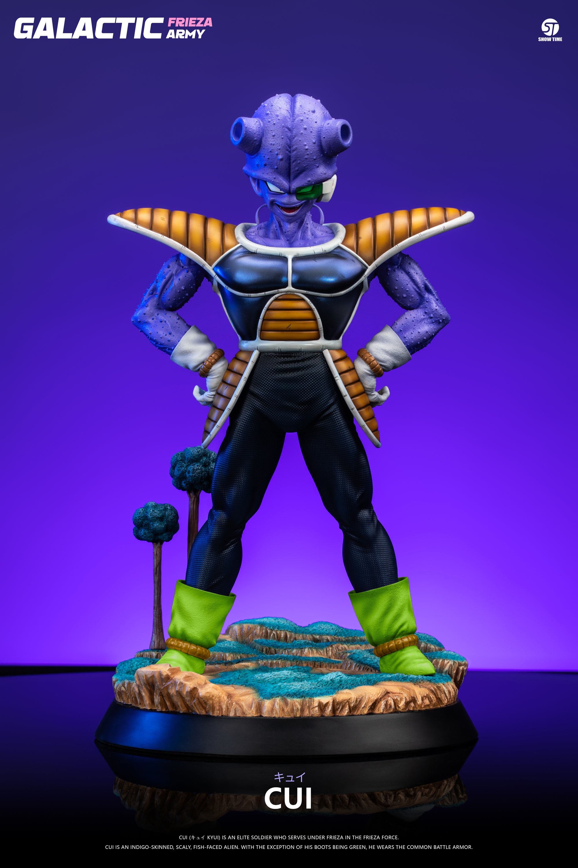 Dragon Ball ShowTime Studio Freezer Zarbon Dodoria Diorama