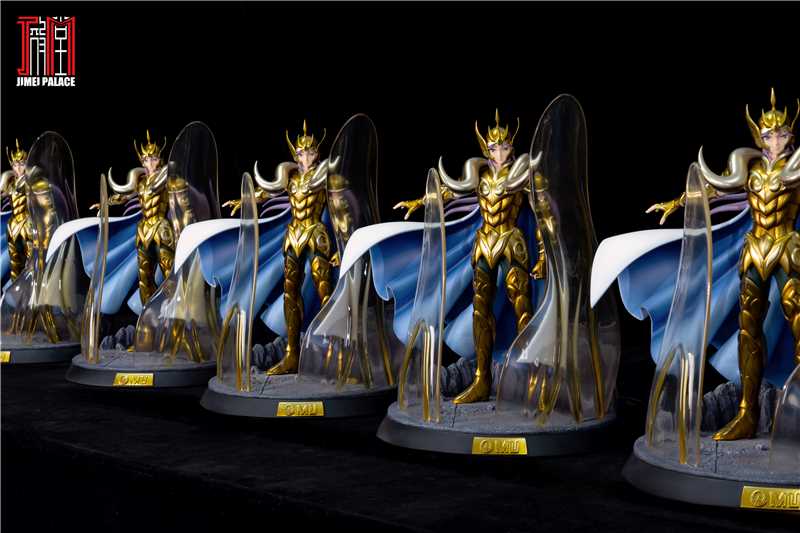 Saint Seiya Jimei Palace Aries Mu Licensed Resin Statue