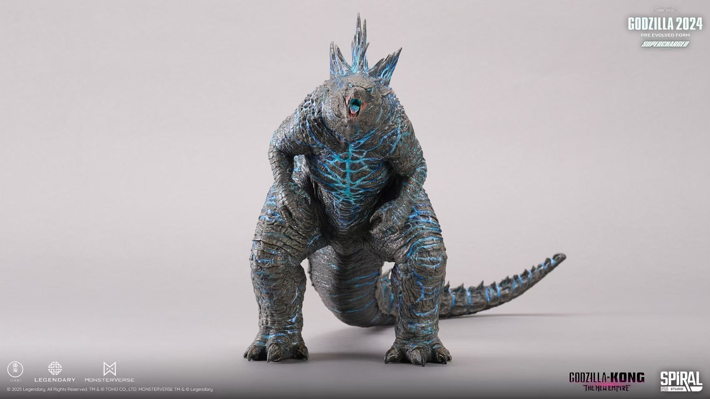 Godzilla Spiral Studio Pre-Evolved Form Supercharged Version
