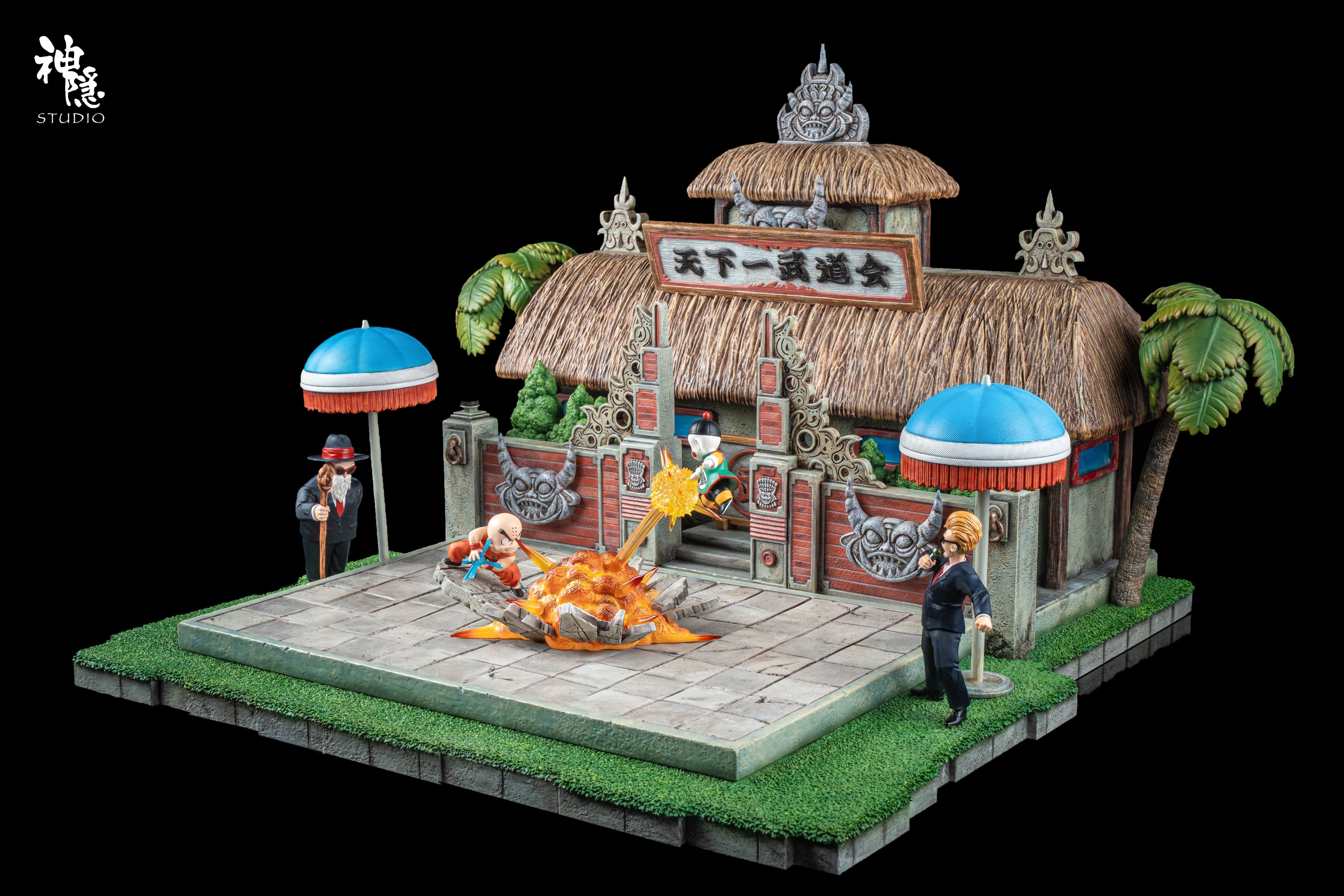 Dragon Ball ShenYin Studio Chaoz VS Krillin Resin Statue