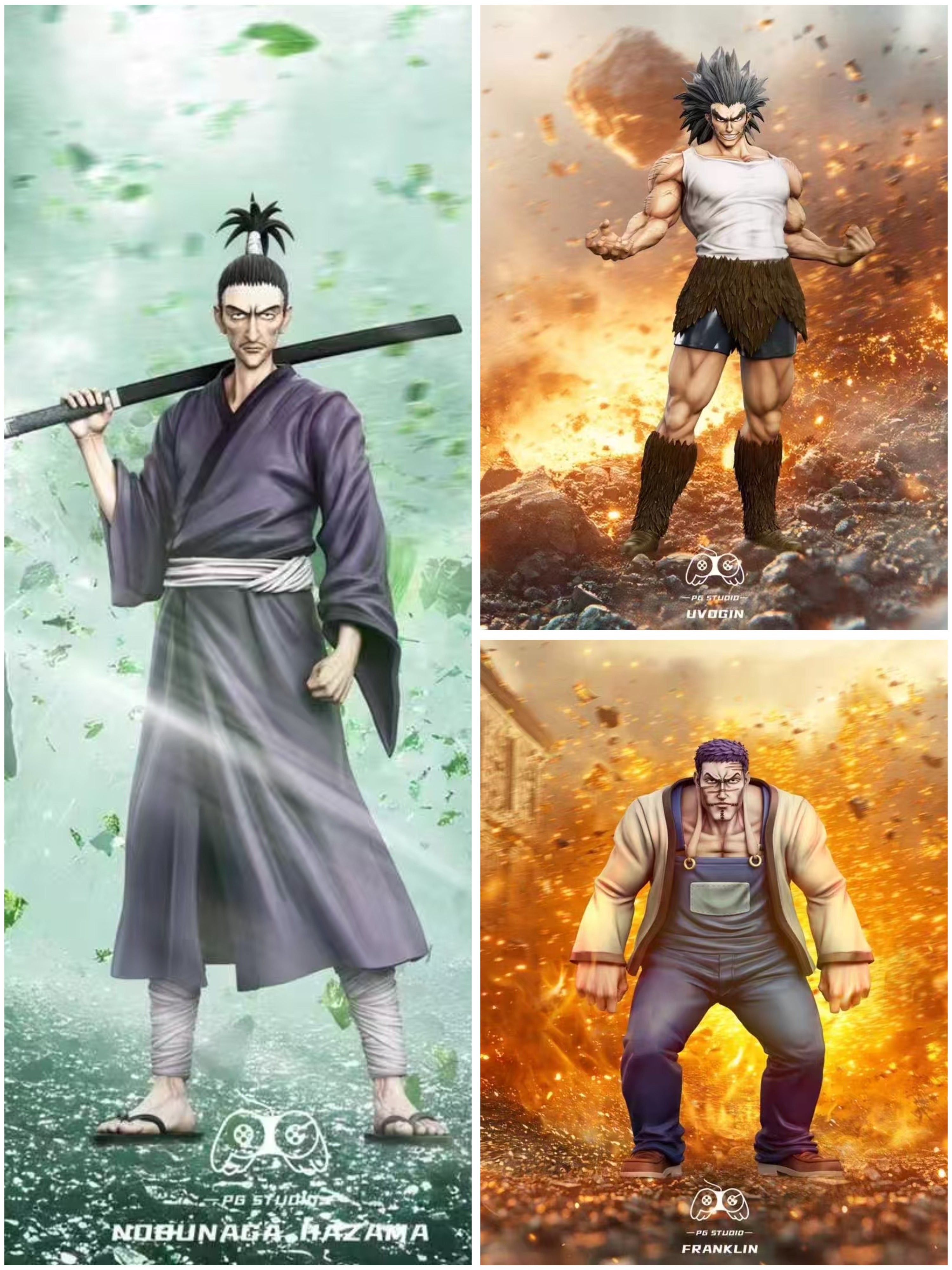 Hunter x Hunter PG Studio Nobunaga Hazama x Uvogin x