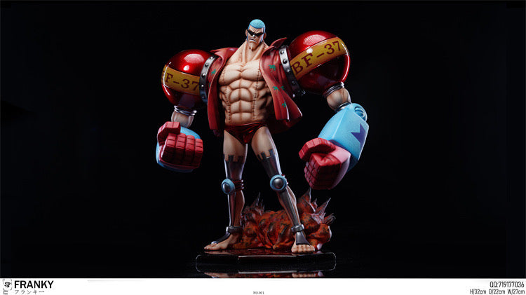 One Piece Spades K Studio Franky Resin Statue