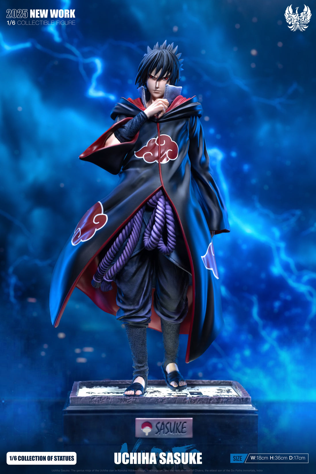 Naruto Nirvana Studio Sasuke V3 Resin Statue