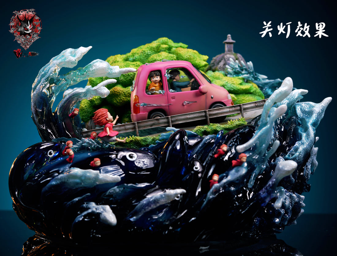 Ponyo Weare A Design Studio Ponyo on the Cliff Resin Statue