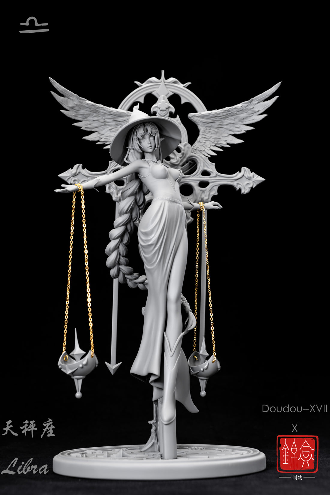 Gemhoo Made Studio Libra Resin Statue