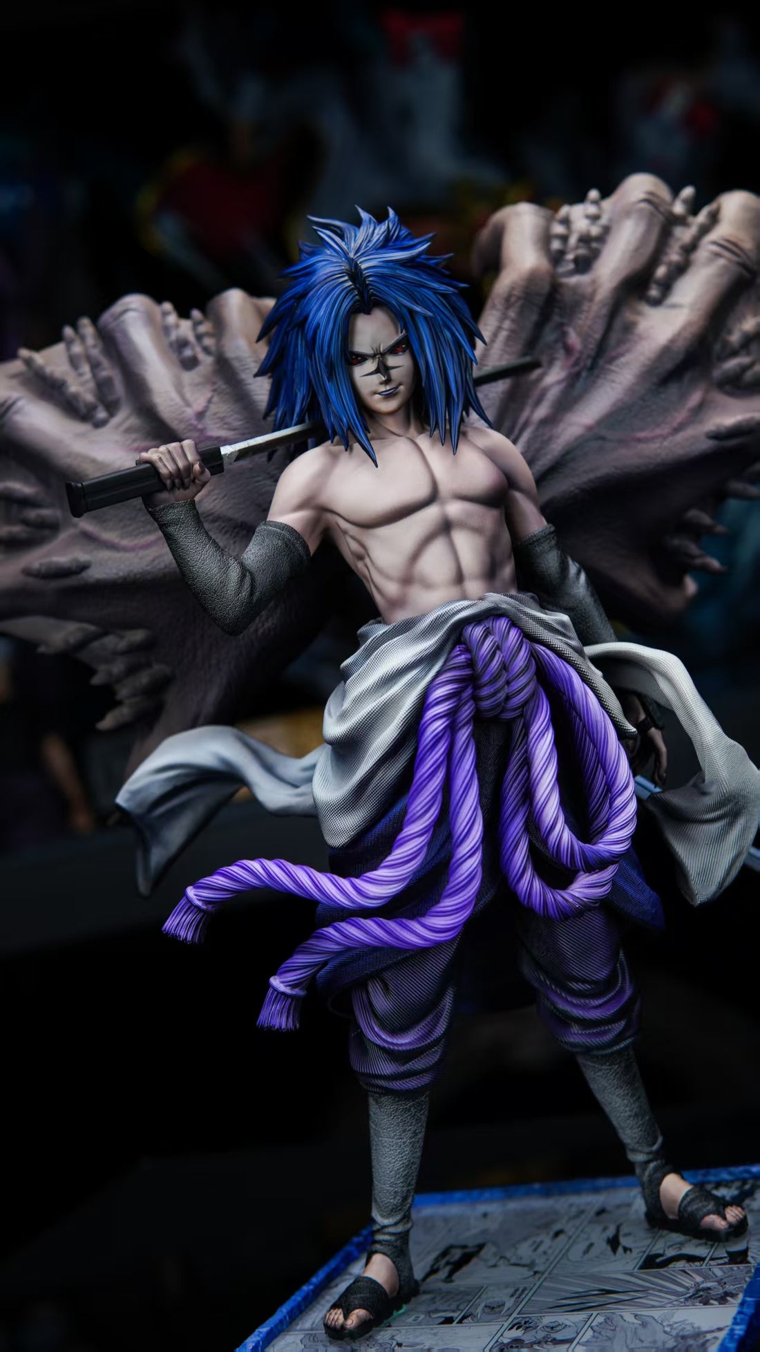 Naruto Yi Sheng Studio Sasuke Cursed Seal Of Heaven