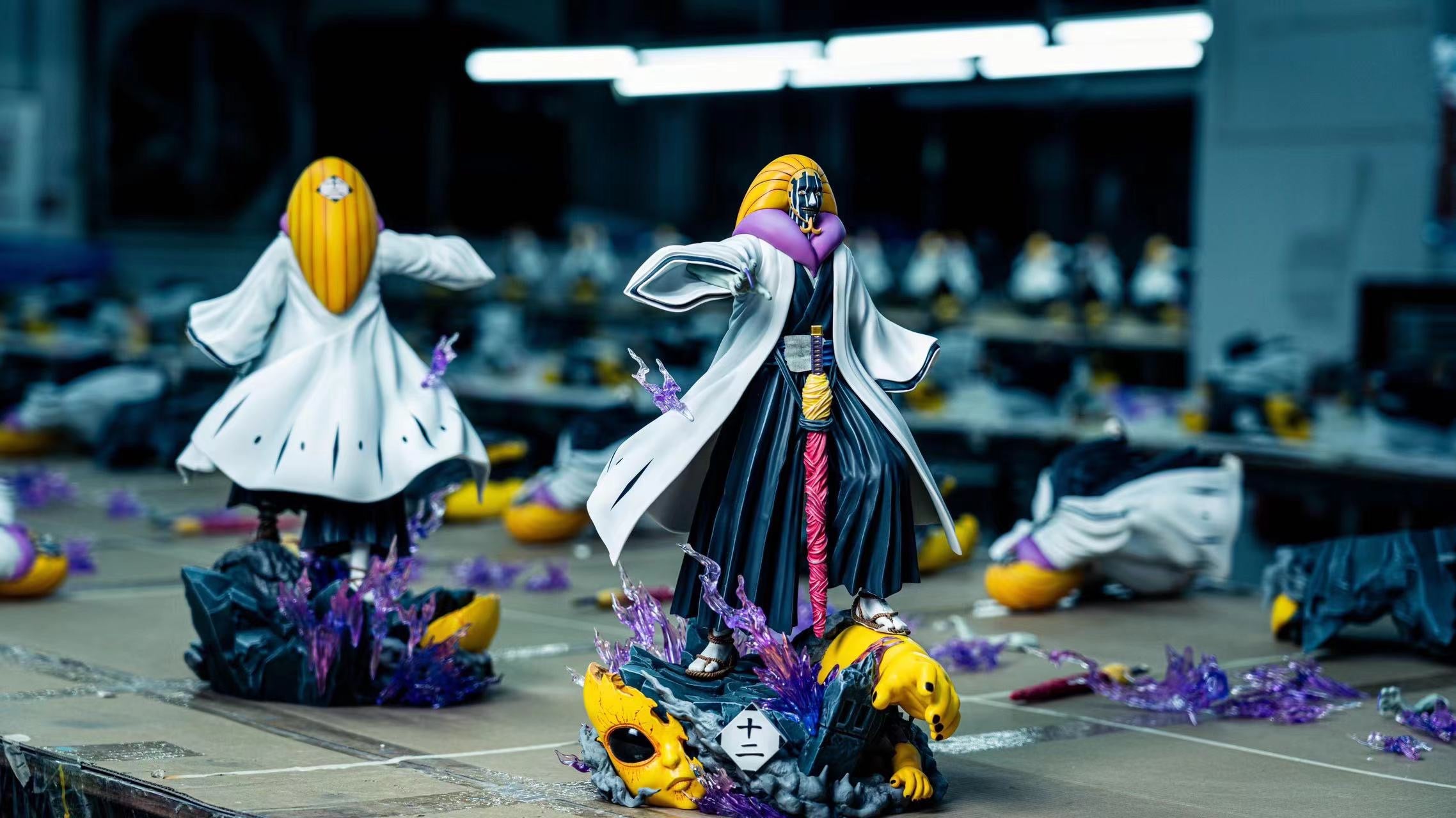 Bleach Niren x IW Studio Kurotsuchi Mayuri Resin Statue