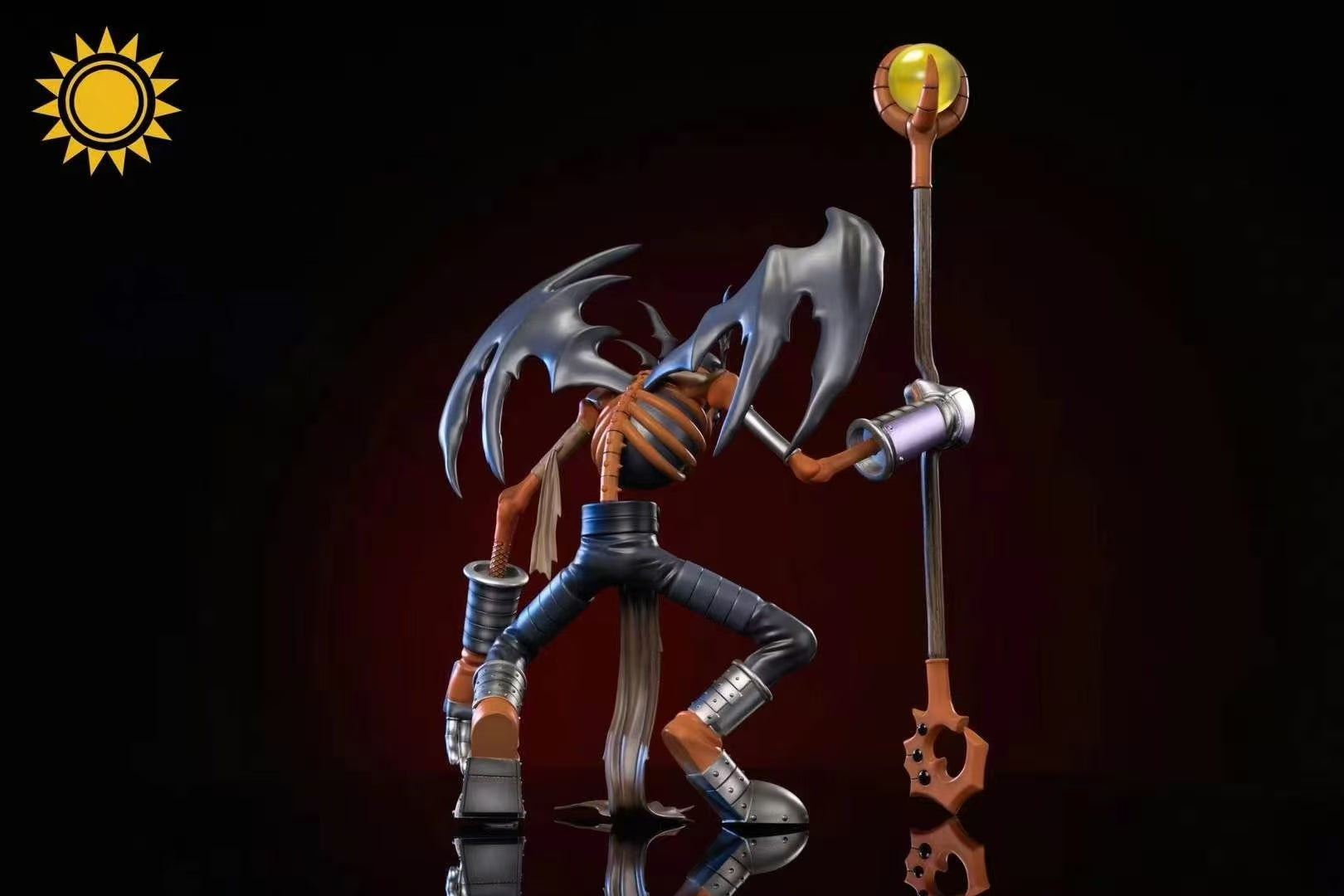 デジモン Sun-STUDIO スカルサタモン フィギュア Digimon Sun Studio Skull Satamon Resin Statue – ClubHouse Statues