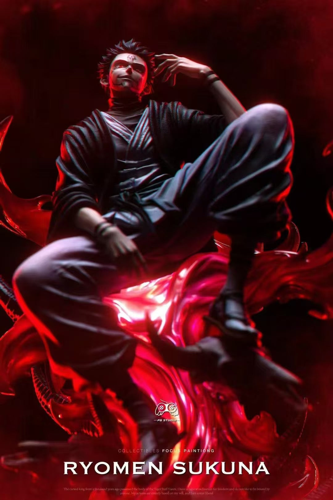 Jujutsu Kaisen PG Studio Ryomen Sukuna Resin Statue
