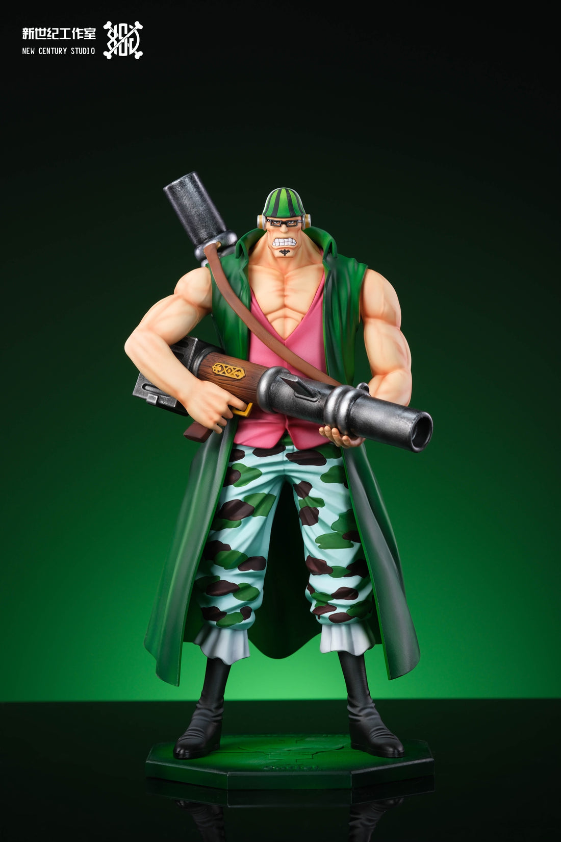 One Piece New Century Studio Haruta Kuriel Rakuyo Namur Blenheim Fossa Whitebeard Pirates Series Resin Statue