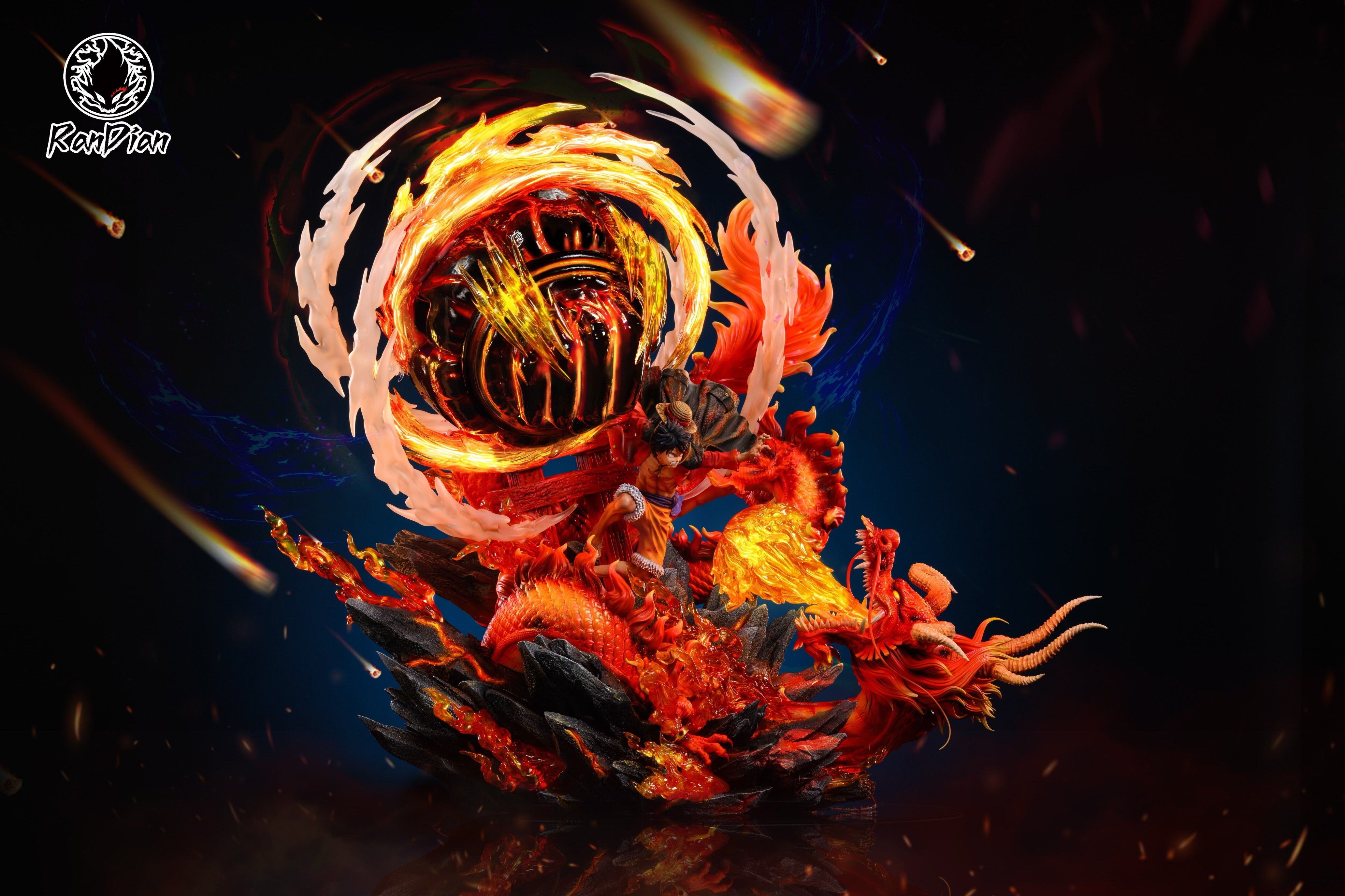 One Piece RanDian Studio Red Kaido VS Luffy – ClubHouse Statues