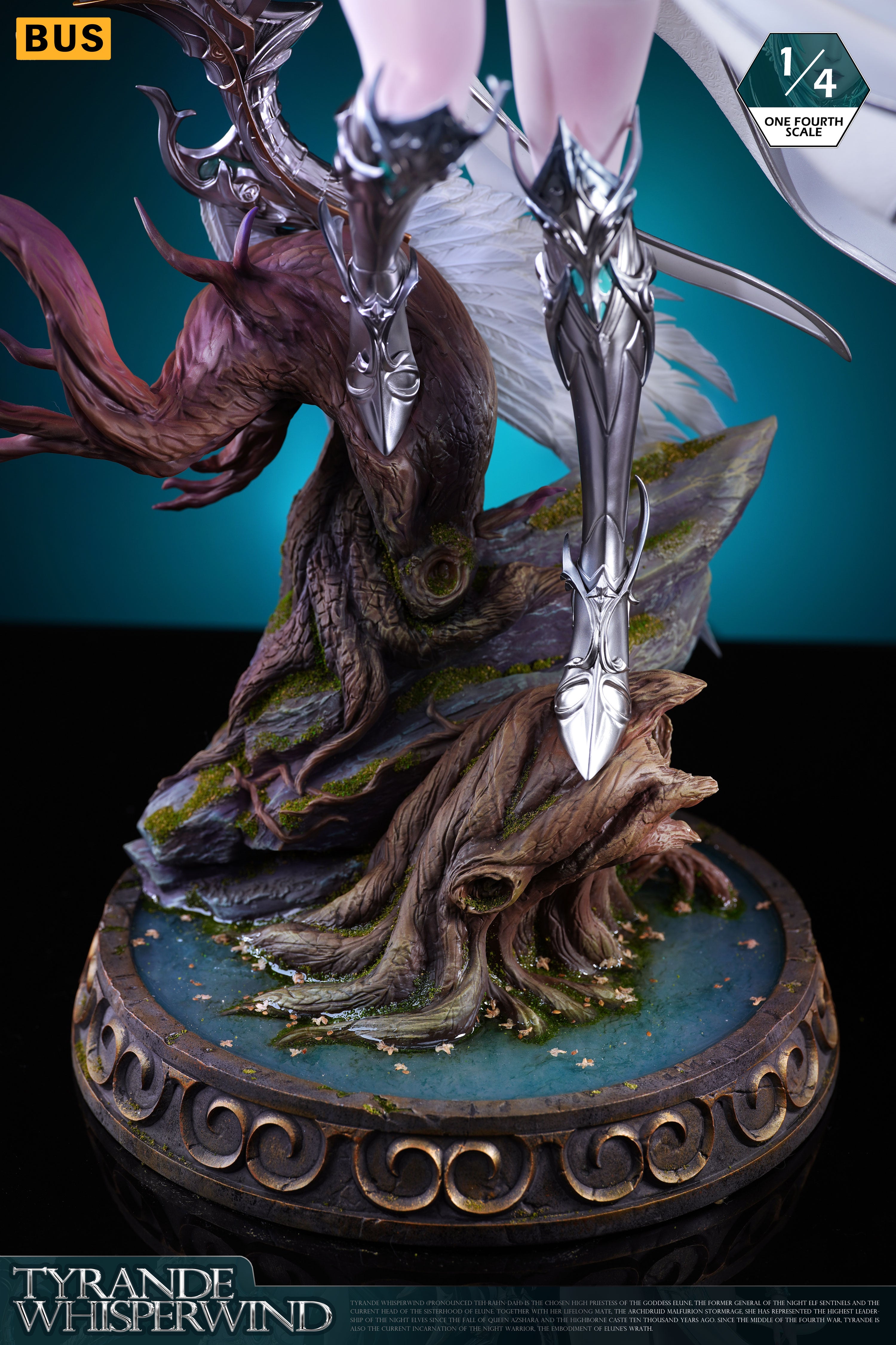 World of Warcraft BUS Studio Tyrande Whisperwind Resin Statue