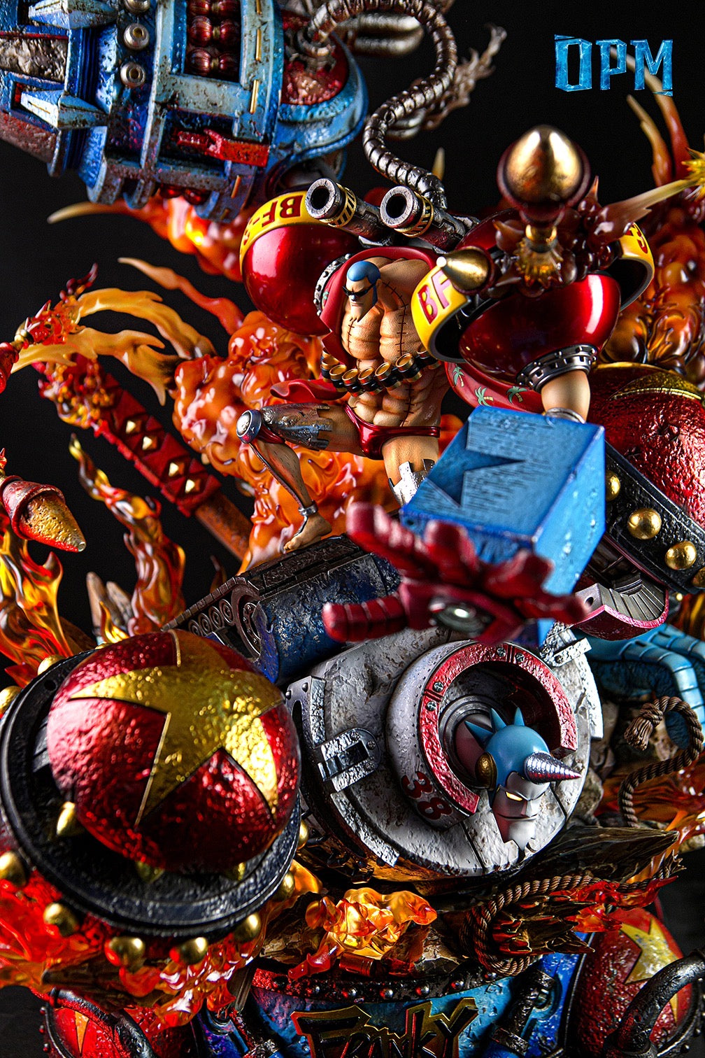 One Piece OPM Studio Franky Resin Statue