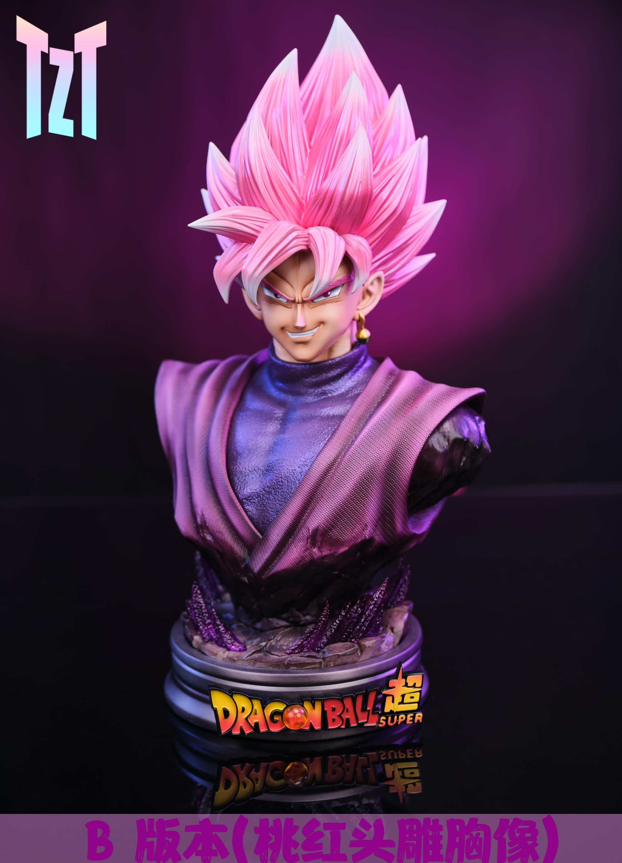 その他 Super saiyan rose limited edition Dragon Ball TZT Studio Super Saiyan Rose Black Goku Resin Statue