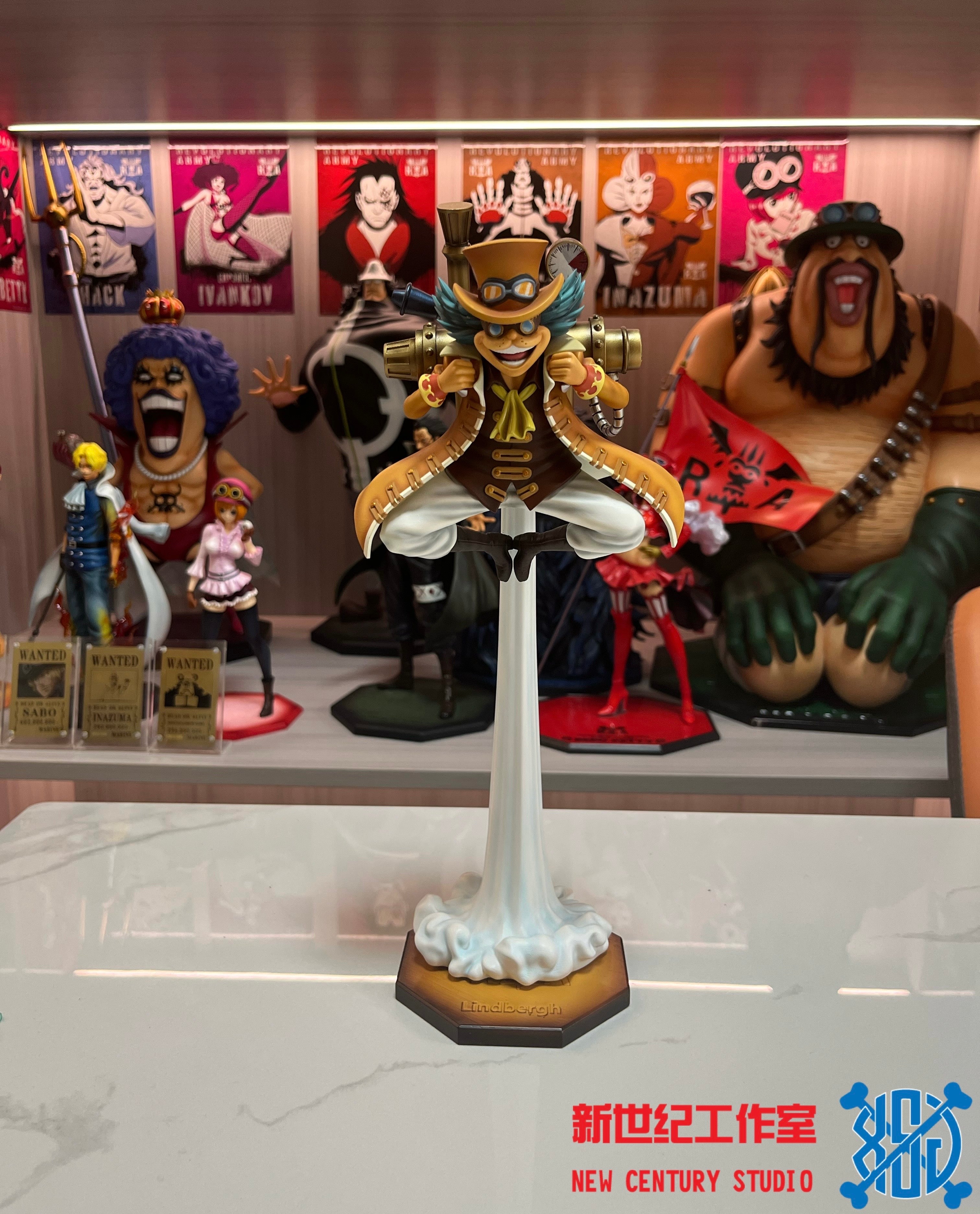 One Piece New Century Studio Aramaki x Lindbergh x Hack Resin