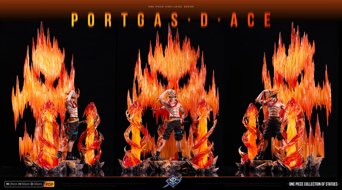 One Piece SXB Studio Portgas D Ace Resin Statue