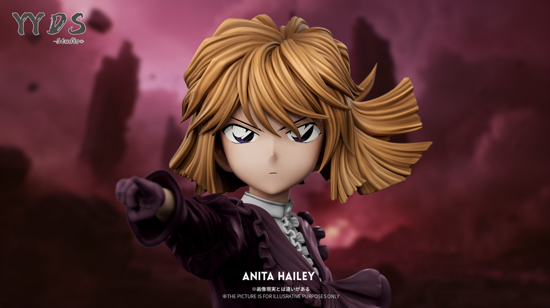 Detective Conan YYDS Studio Black Dress Ai Haibara Resin Statue
