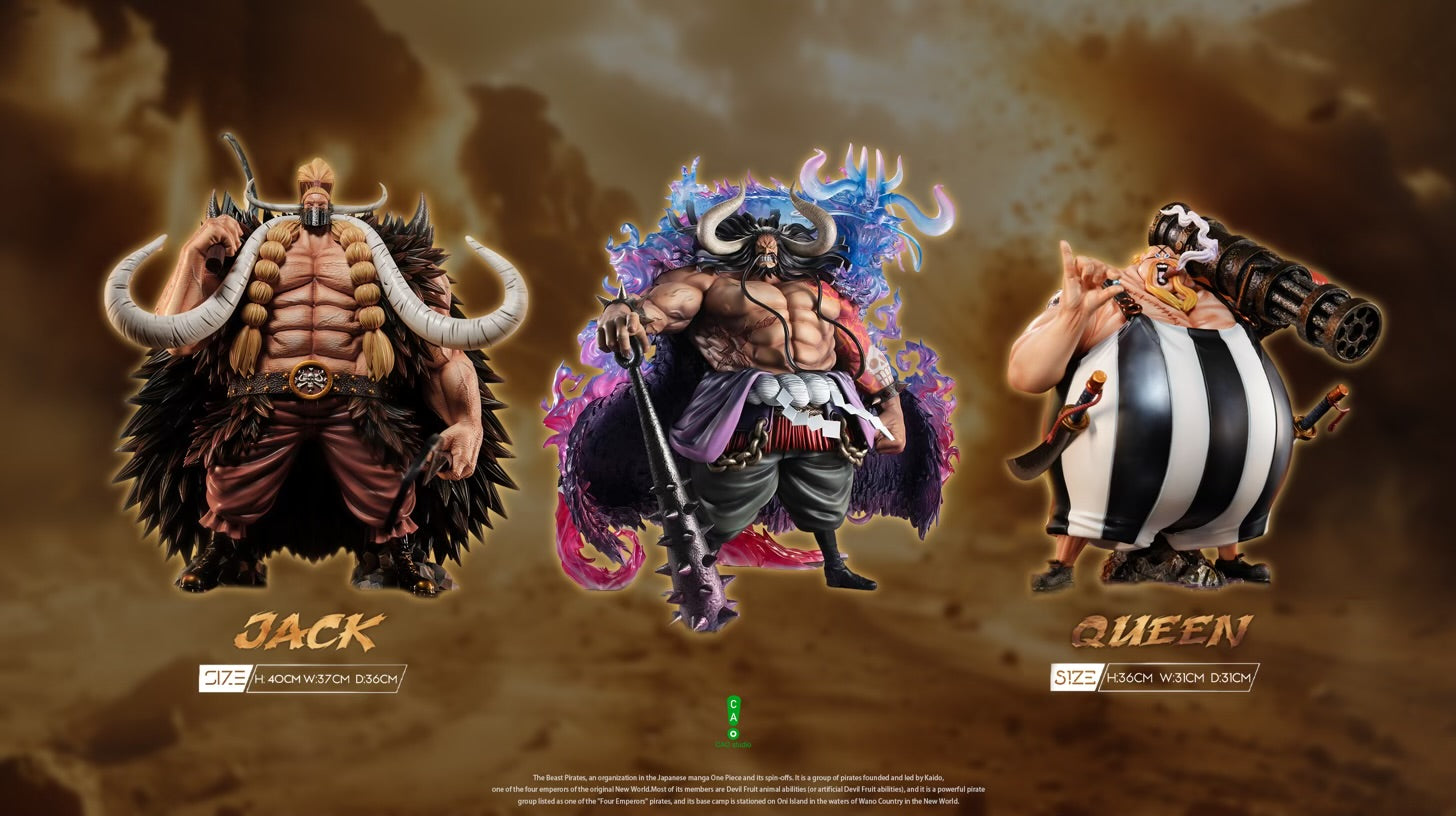 One Piece CAO Studio Jack x Queen Resin Statue – ClubHouse Statues